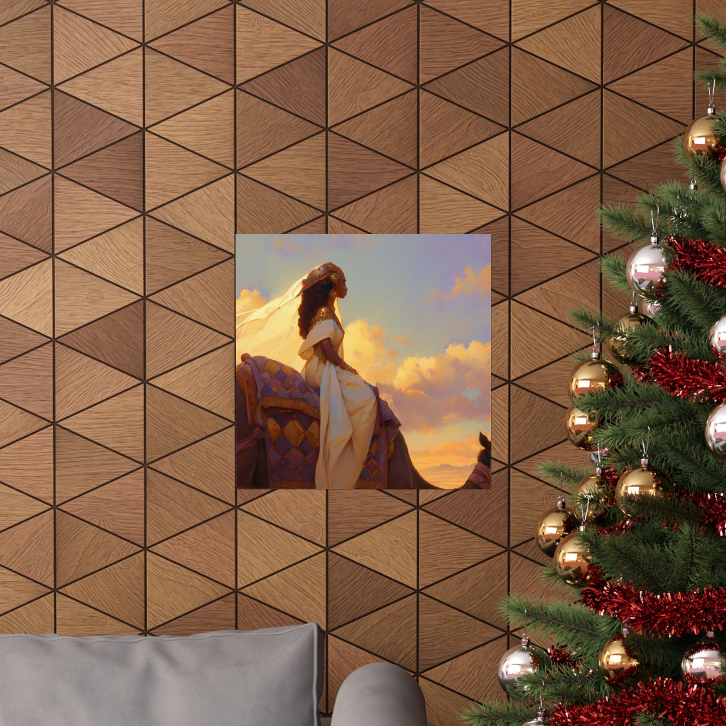 Queen of Sheba - Sanctified Souls Print - Multiple Sizes - Premium Matte Vertical Posters