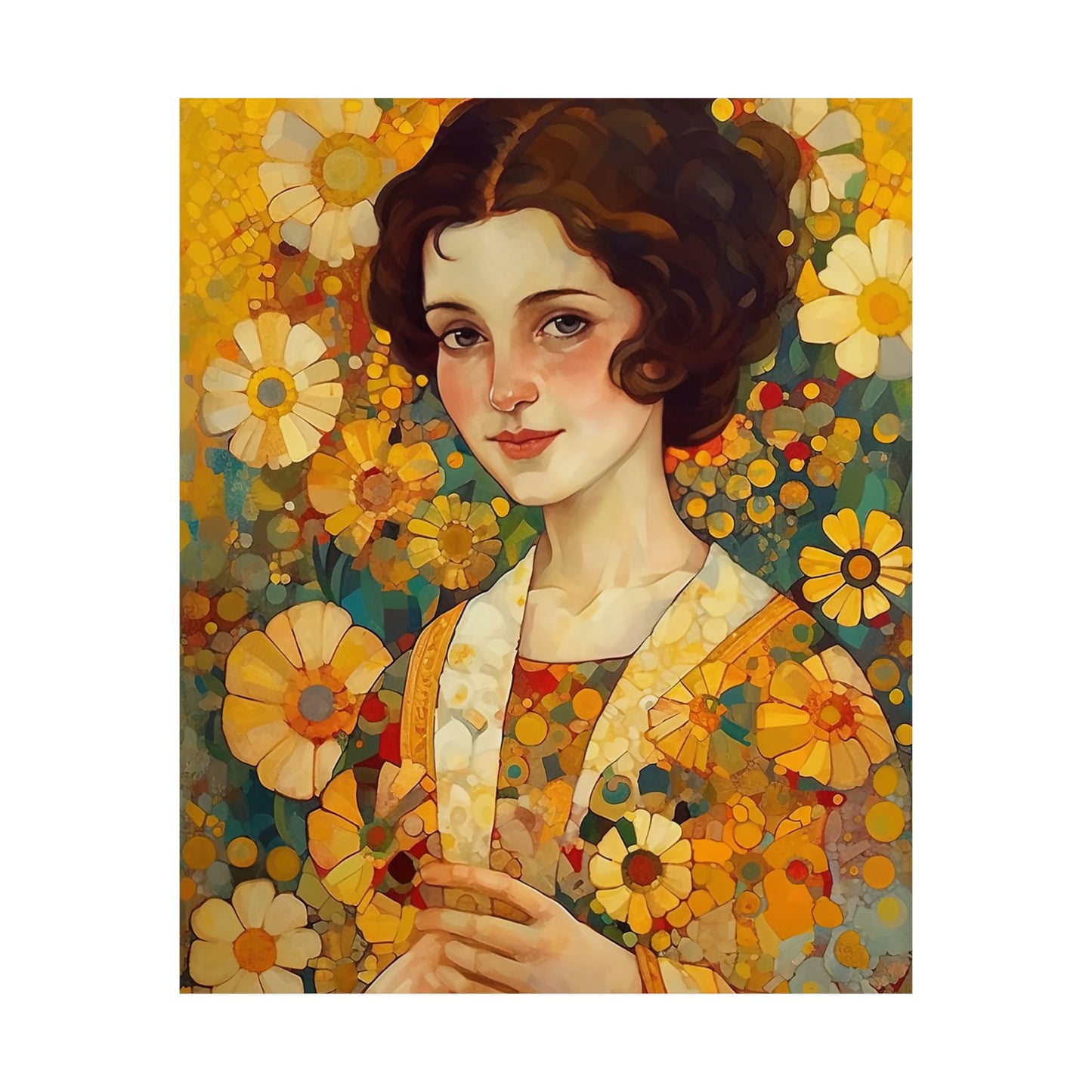 Saint Gianna Beretta Molla  Print - Sanctified Souls Print - Multiple Sizes - Premium Matte Vertical Posters