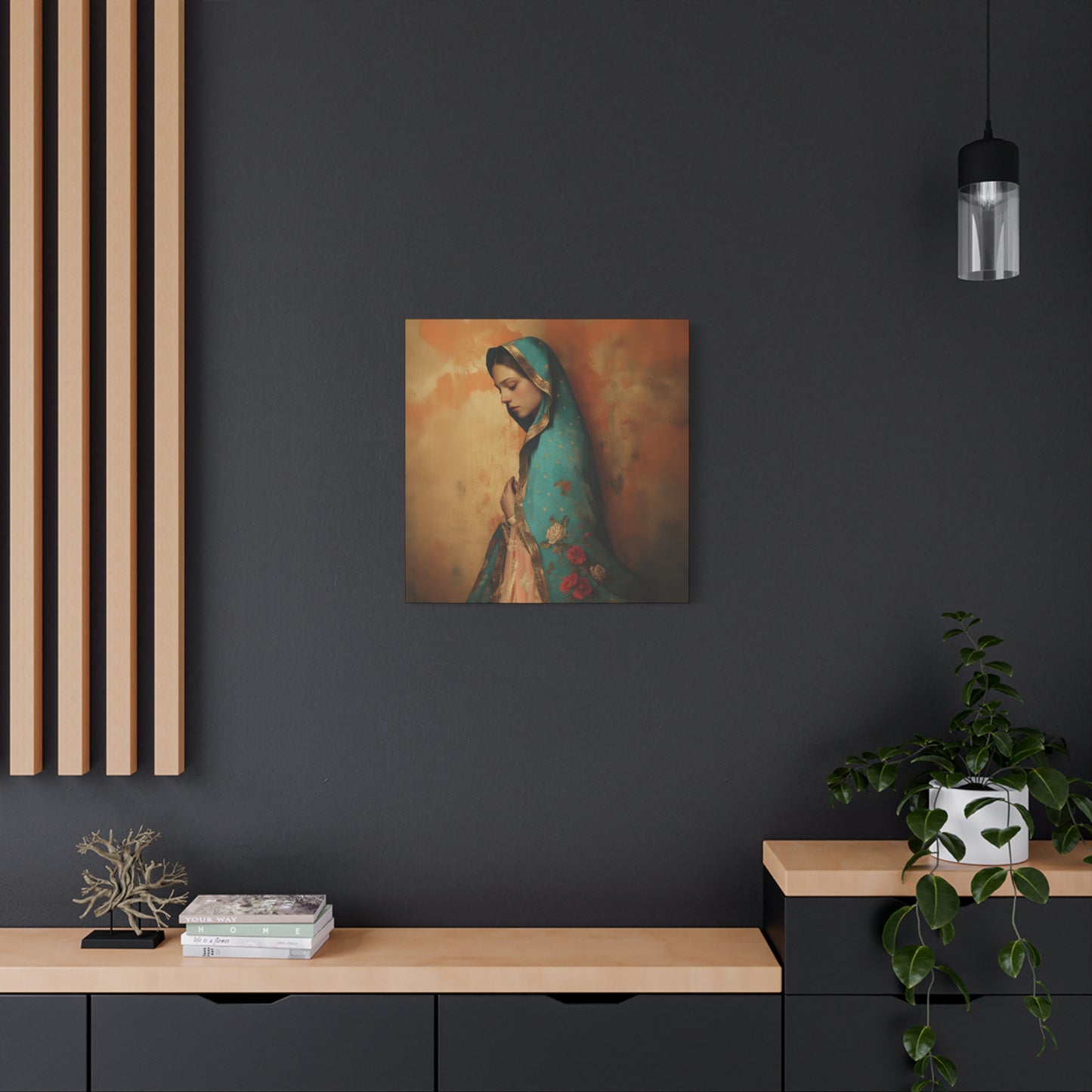 Our Lady of Guadalupe - Gallery Wrapped Canvas - Print - Religious Art for your Home - Catholic Art