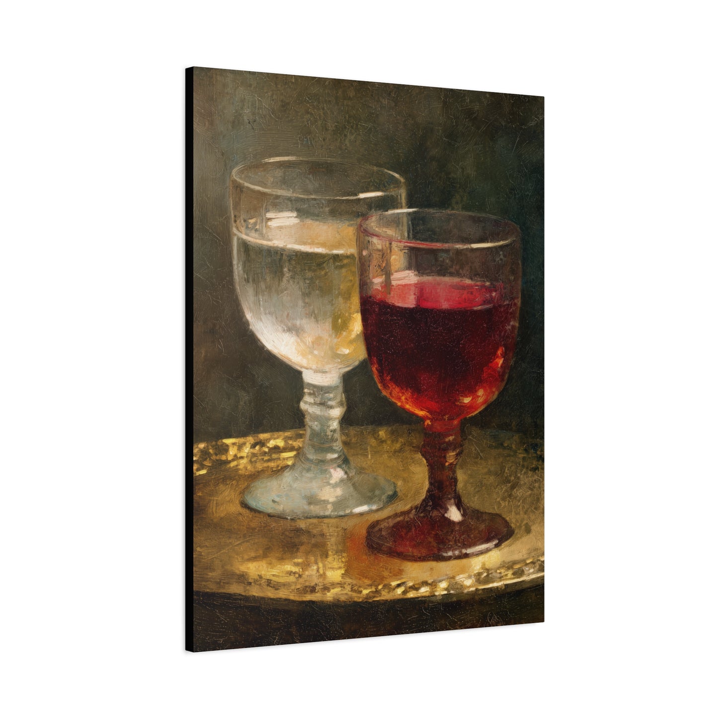 Cana and the Miracle of Abundance - Water into Wine - Gallery Wrapped Canvas - Print - Religious Art for your Home - Catholic Art Print
