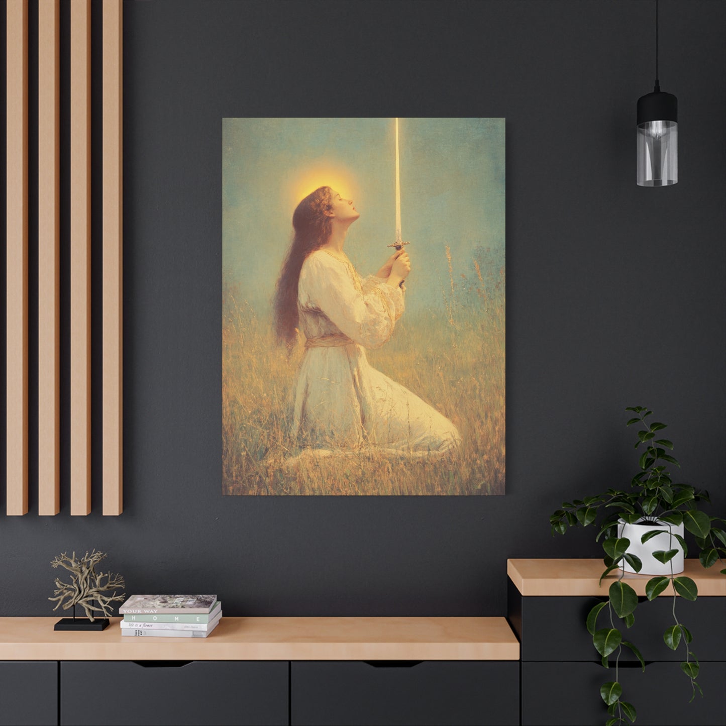 St. Joan of Arc - Catholic Saint Canvas Print