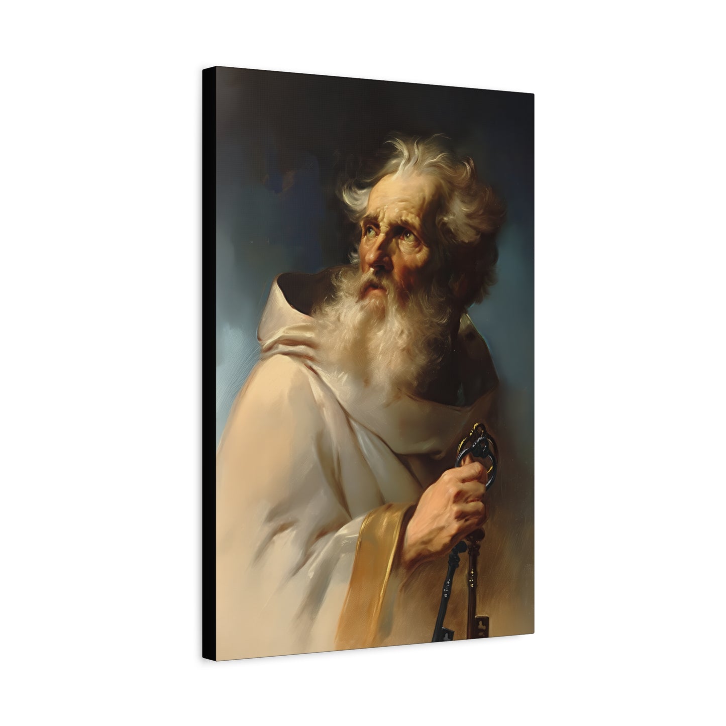 Saint Peter the Apostle - Museum Wrapped Canvas - Print - Religious Art for your Home - Christian print - Prayer Room - Catholic