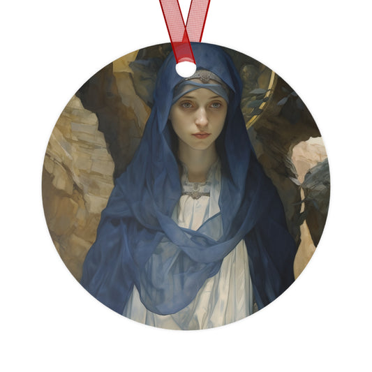 Saint Pelagia - Religious Holiday Christmas Ornament and Keepsake - Double sided Keepsake Religious Ornament