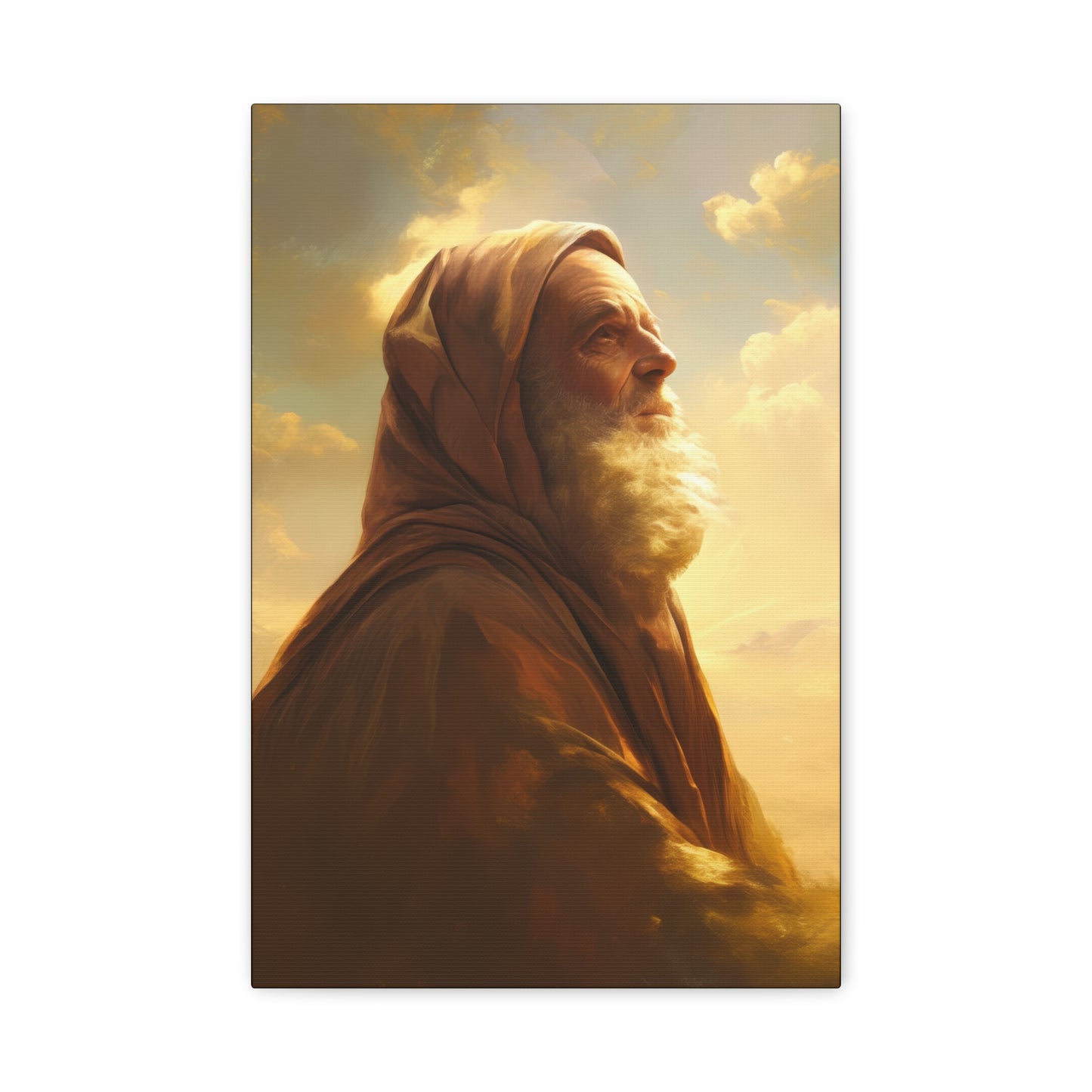 Father Abraham - Museum Wrapped Canvas - Sanctified Souls Print - Religious Art for your Home