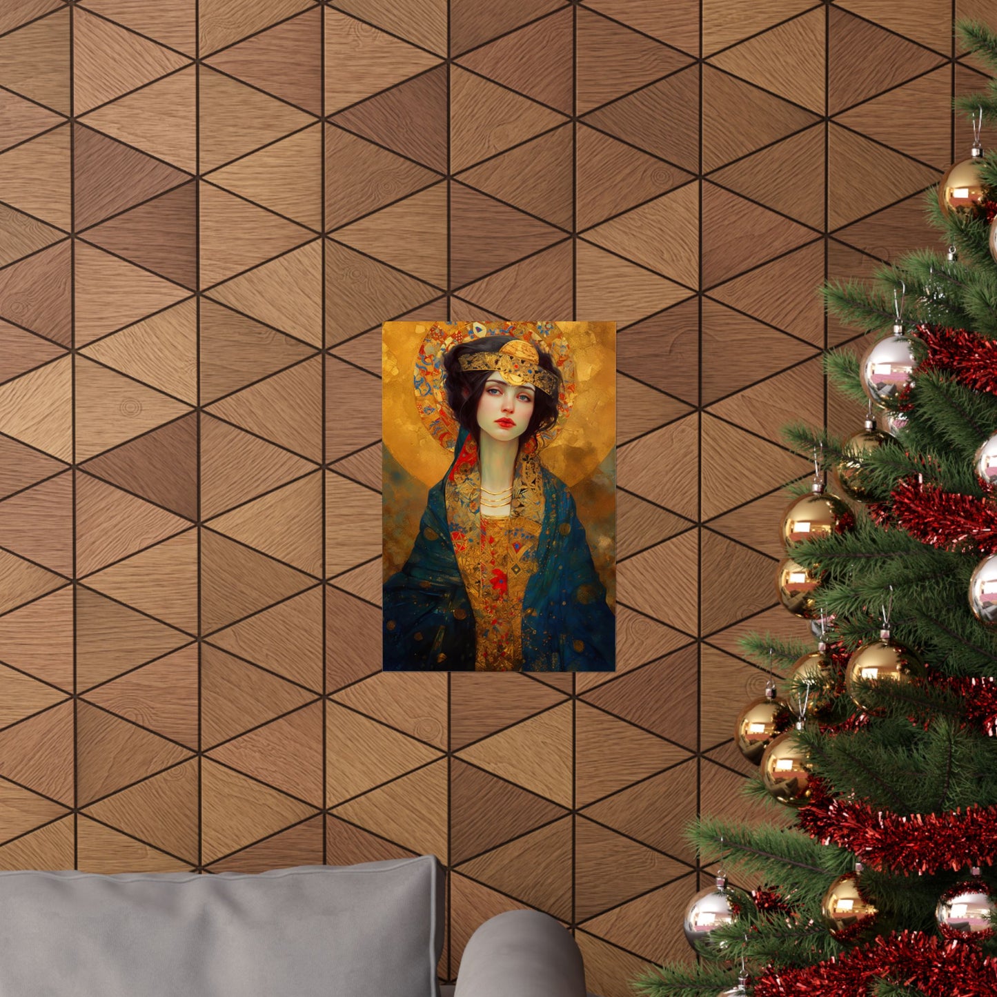 Saint Helena - Sanctified Souls Print - Multiple Sizes - Premium Matte Vertical Posters