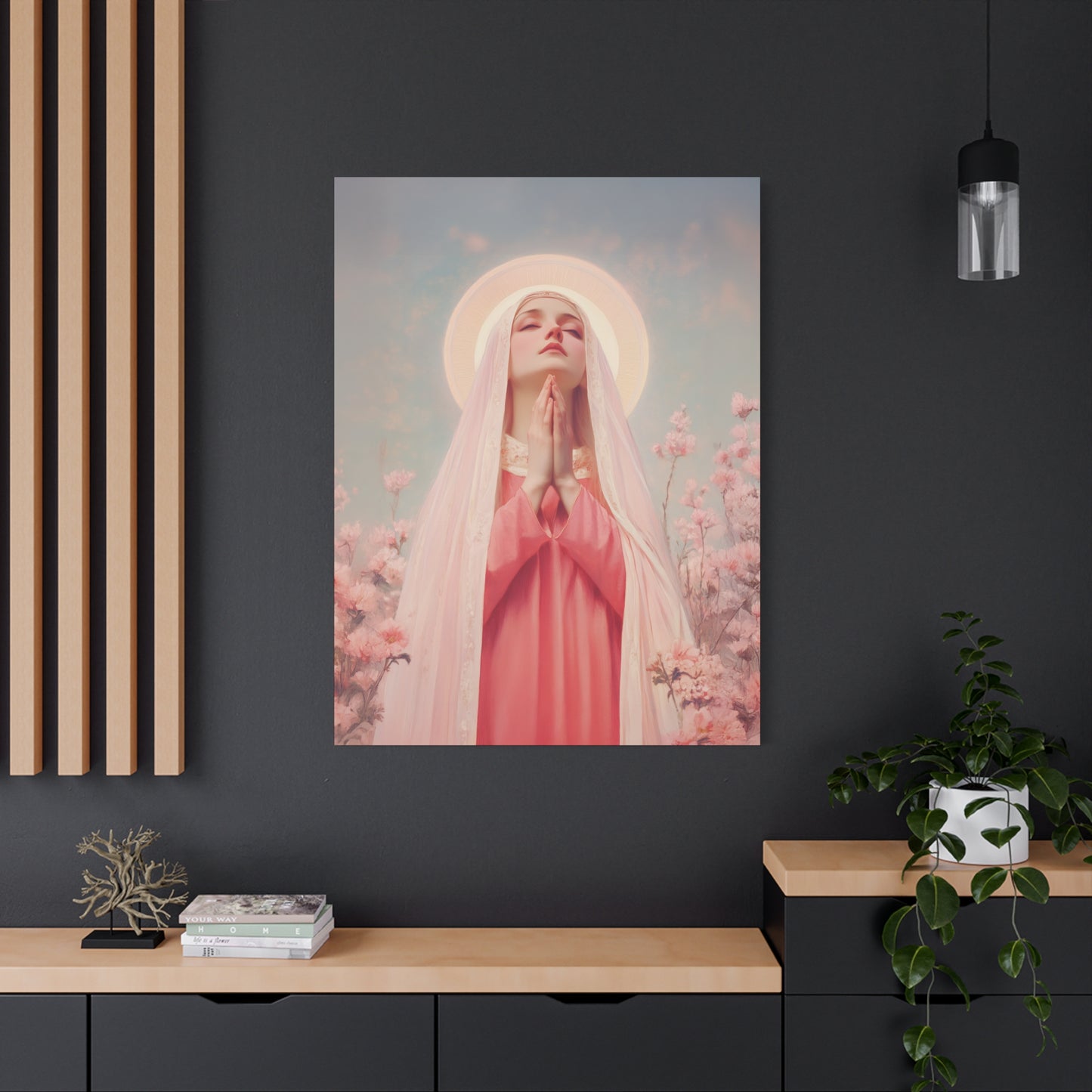 Saint Illuminata - Gallery Wrapped Canvas - Print - Religious Art for your Home - Catholic Art Print