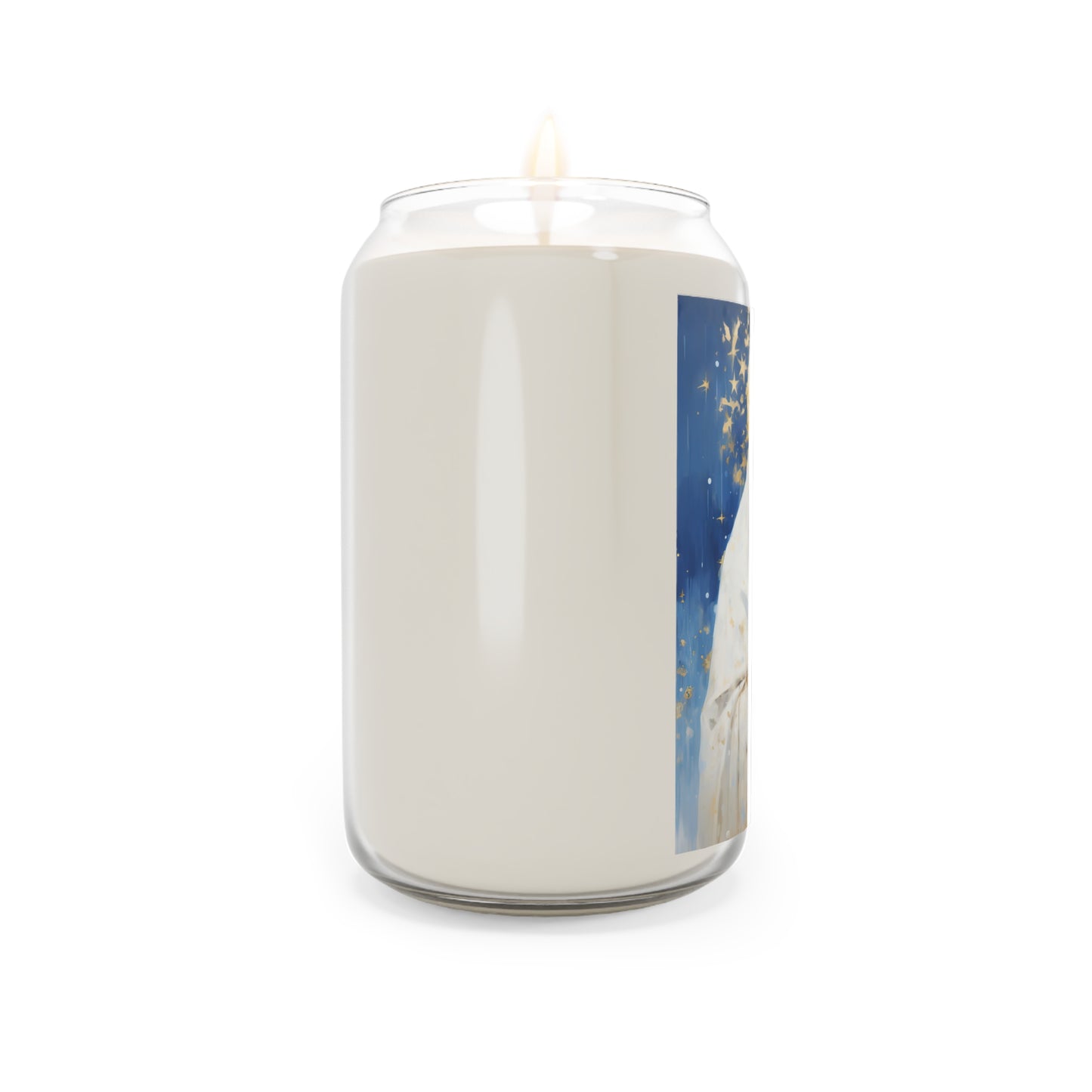 Divine Frost- Our Lady of the Snows - Scented Prayer Candle, 13.75oz - Tall Size - Religious Prayer Candle - Catholic Art - Religious Gift