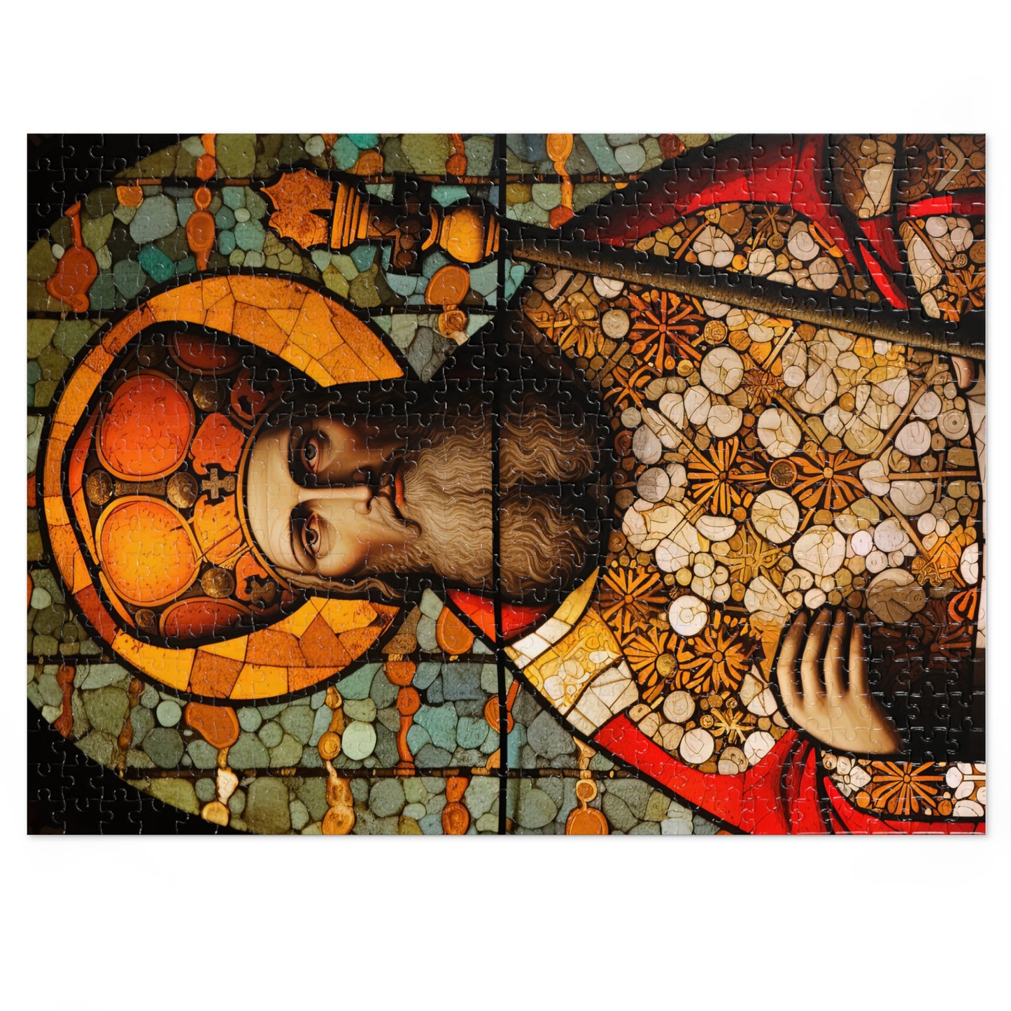 Saint Henry II - Puzzle and Keepsake Tin - Religious Jigsaw Puzzle (30, 110, 252, 500,1000-piece) - Religious Puzzle
