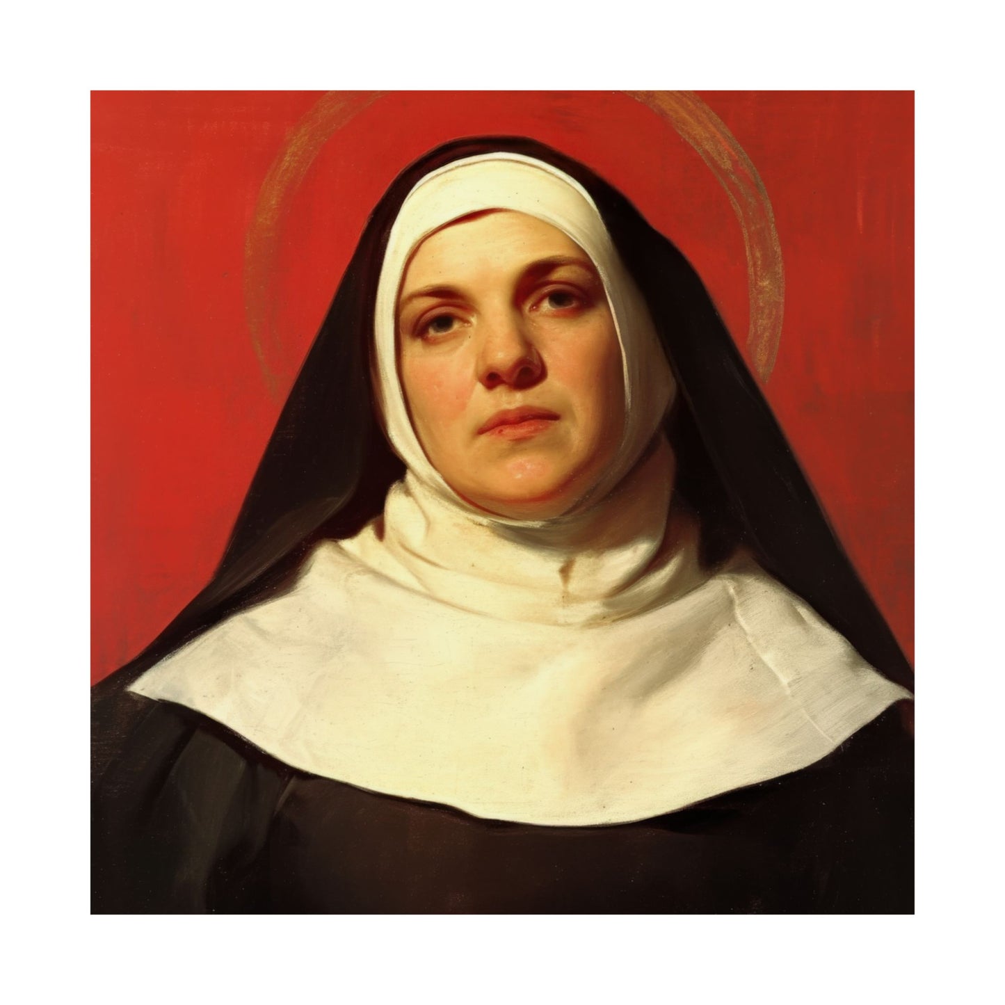 Saint Maria Giuseppa Rossello - Sanctified Souls Print - Multiple Sizes - Premium Matte Vertical Posters