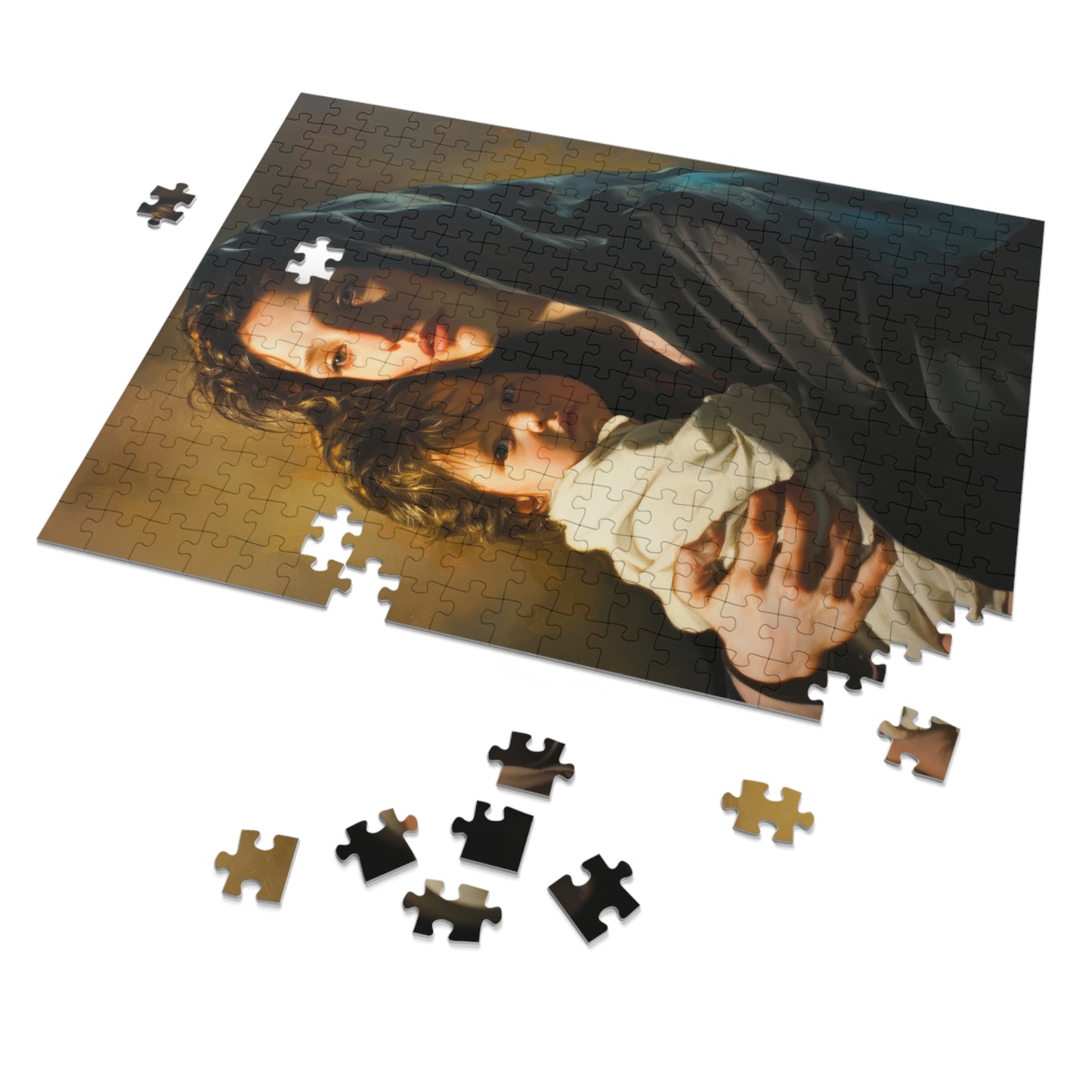 A mother's Gentle Embrace - Mary and The Christ Child - Puzzle and Keepsake Tin - Religious (30, 110, 252, 500,1000) - Catholic Families