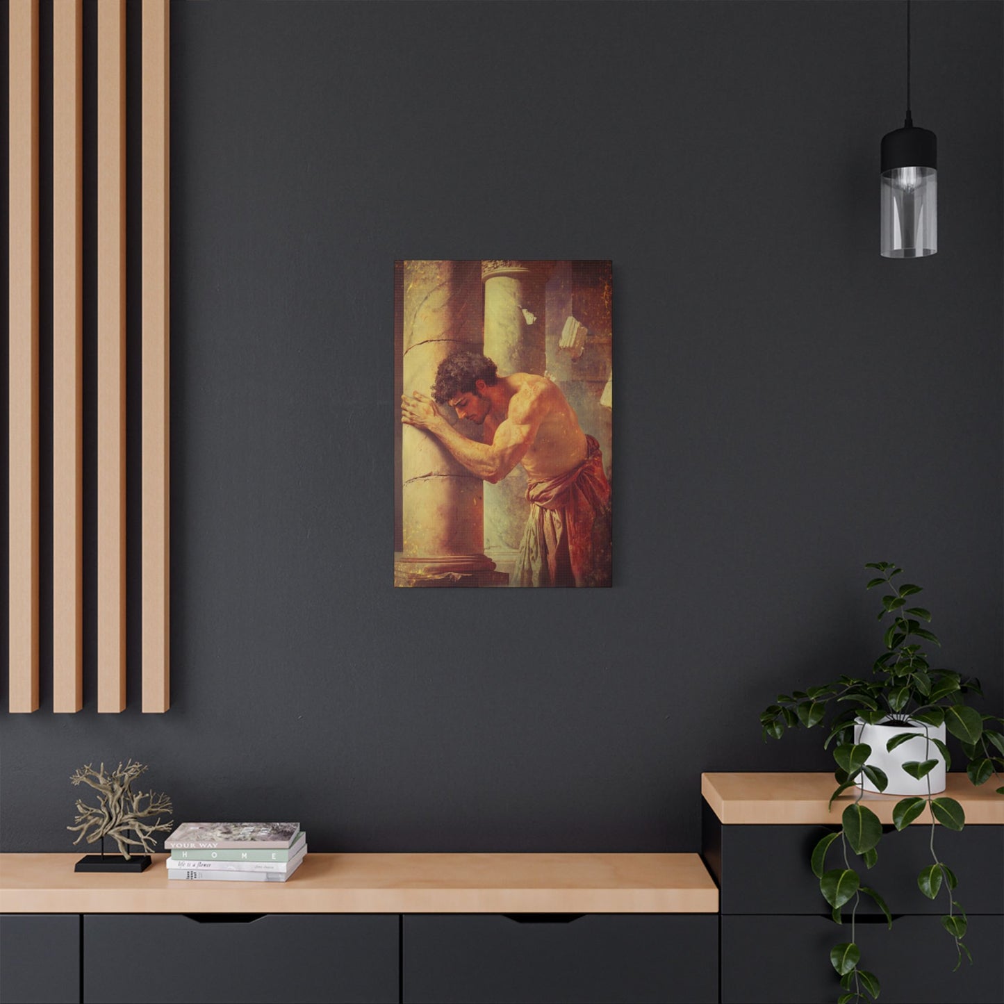 Samson - Museum Wrapped Canvas - Sanctified Souls Print - Religious Art for your Home
