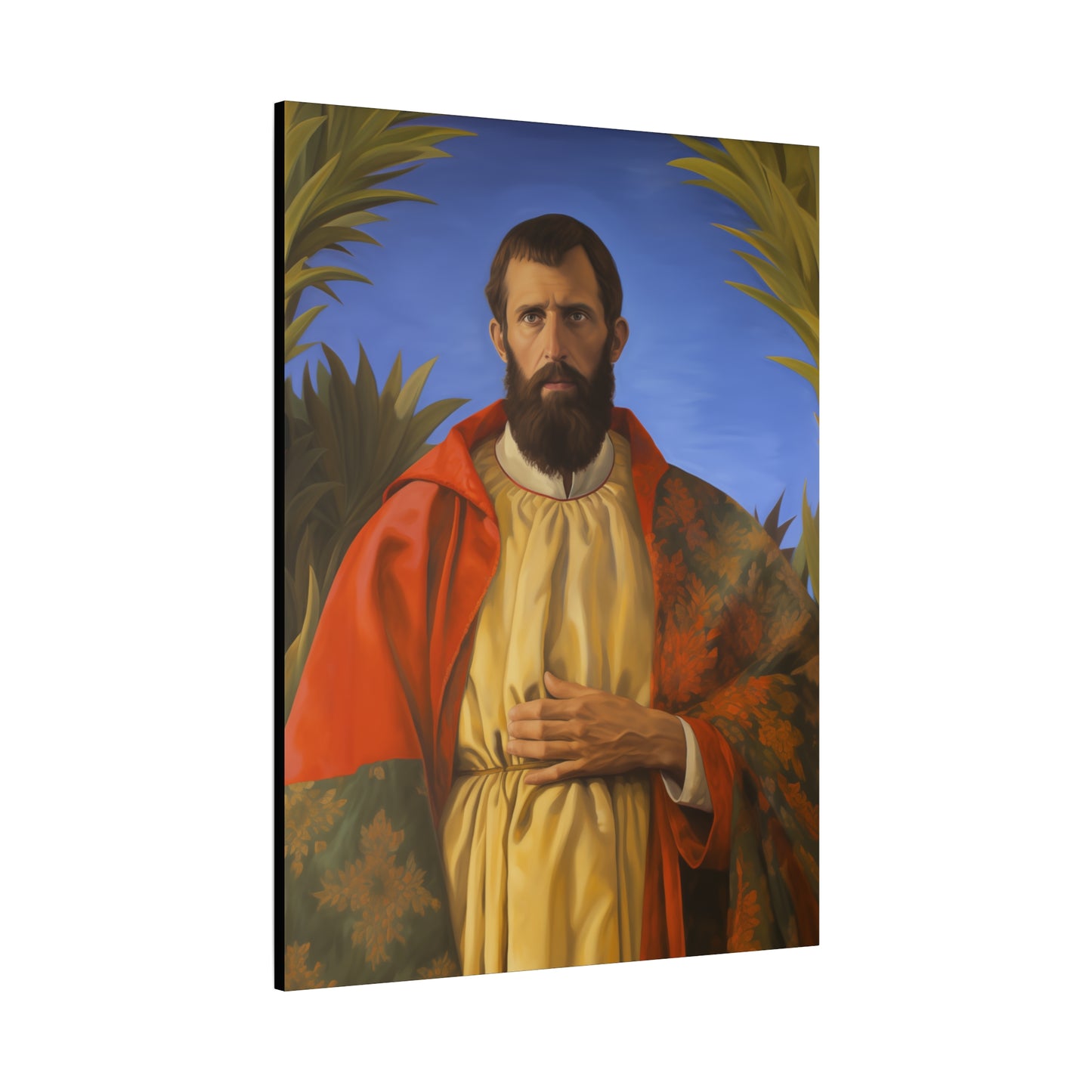 Saint Thomas the Apostle - Museum Wrapped Canvas - Sanctified Souls Print - Religious Art for your Home