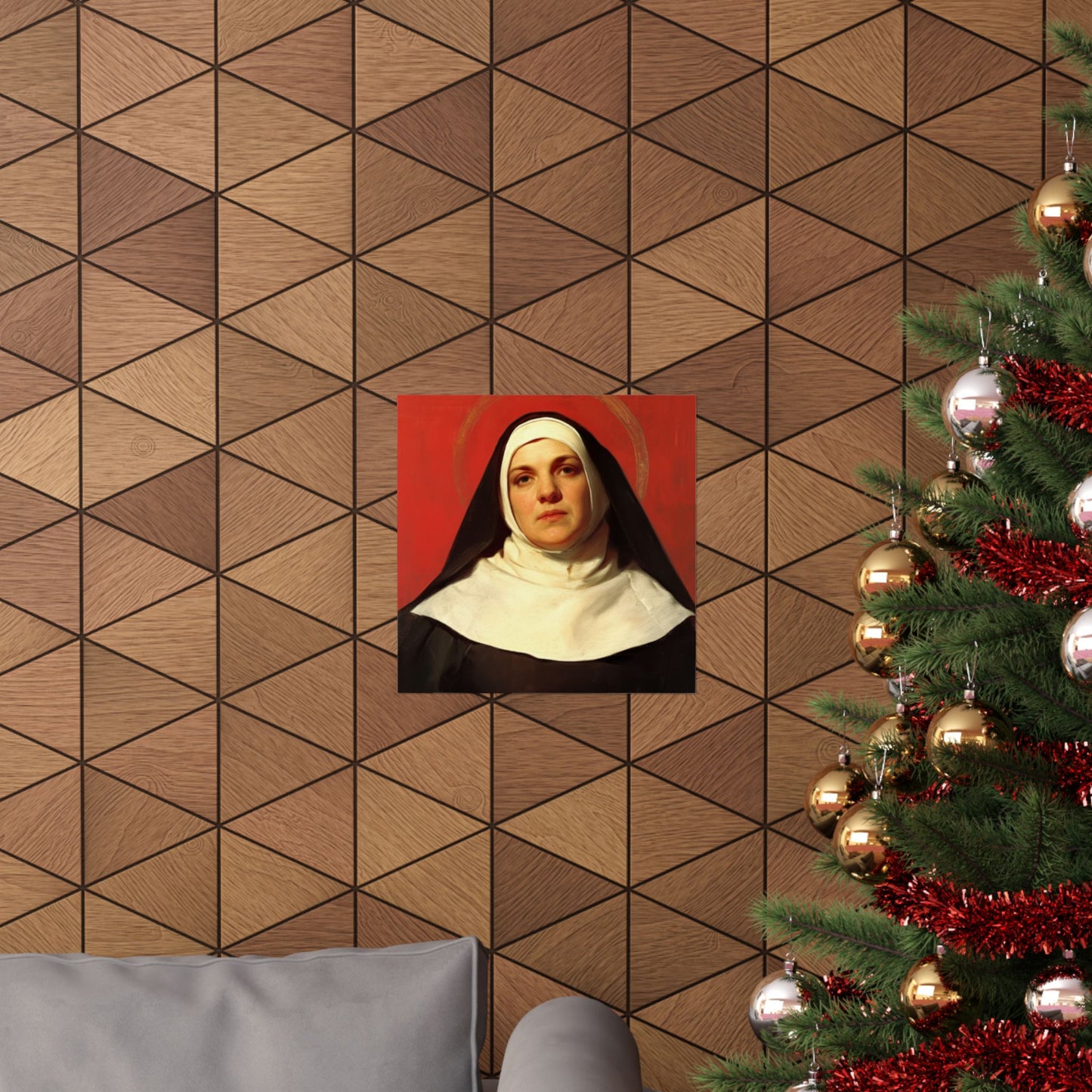 Saint Maria Giuseppa Rossello - Sanctified Souls Print - Multiple Sizes - Premium Matte Vertical Posters