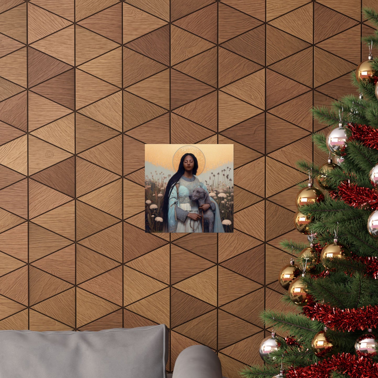 Saint Quiteria - Sanctified Souls Print - Multiple Sizes - Premium Matte Vertical Posters