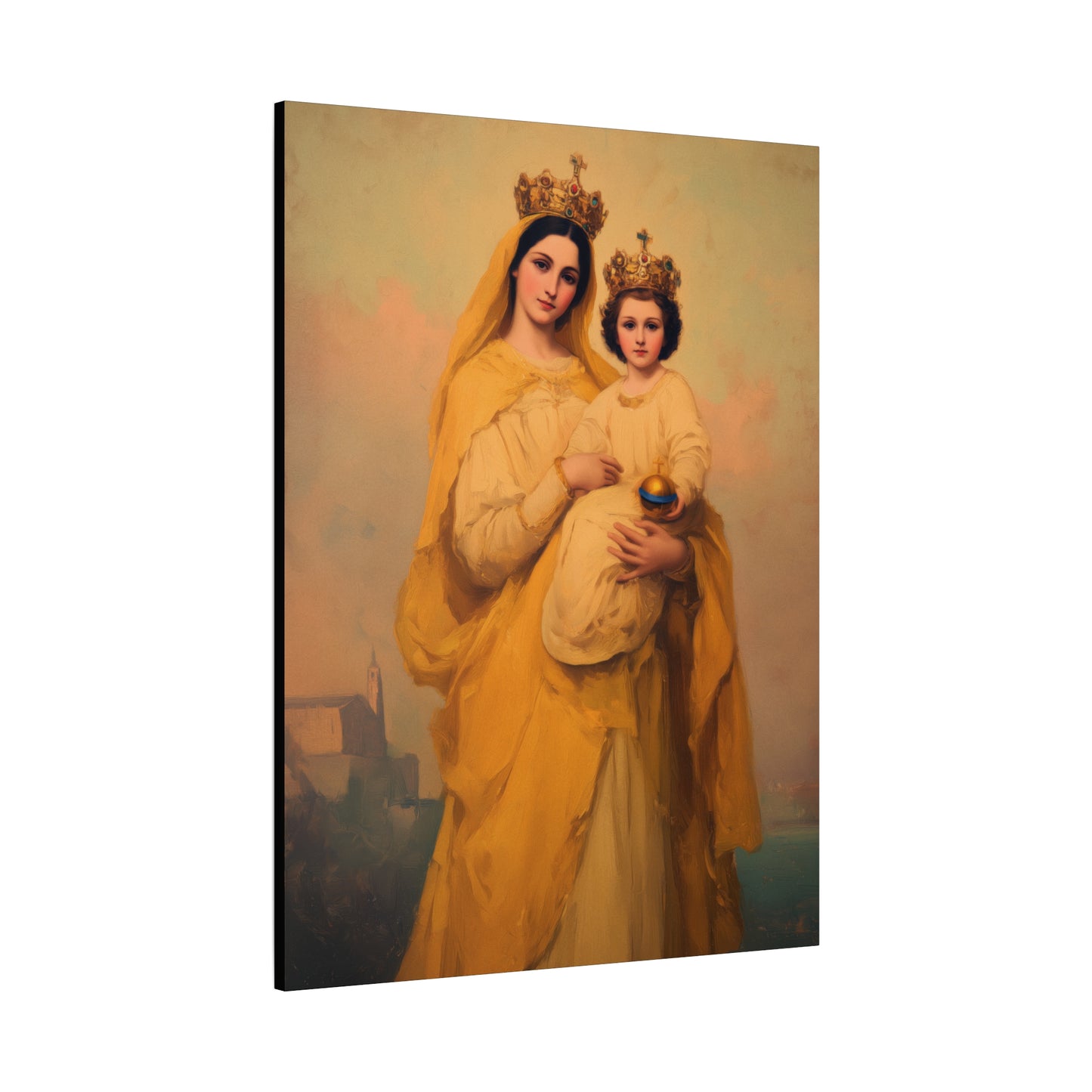 Our Lady of Prompt Succor - Gallery Wrapped Canvas - Print - Religious Art for your Home - Catholic