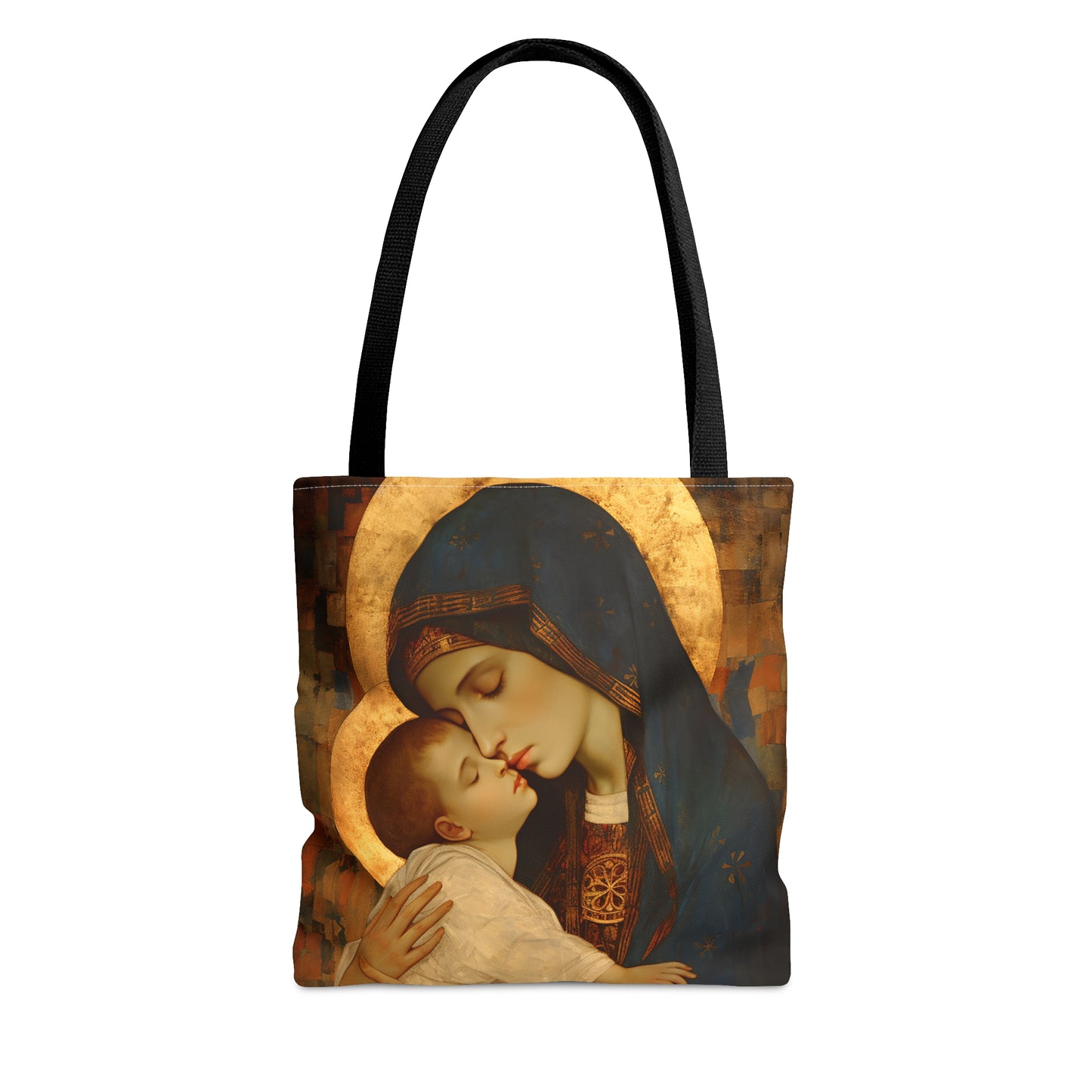 Mary, Mother of God - Divine Mother Tote Bag - Large Medium Small Faith Art Bag - Catholic Faith Purse - Religious Carry All