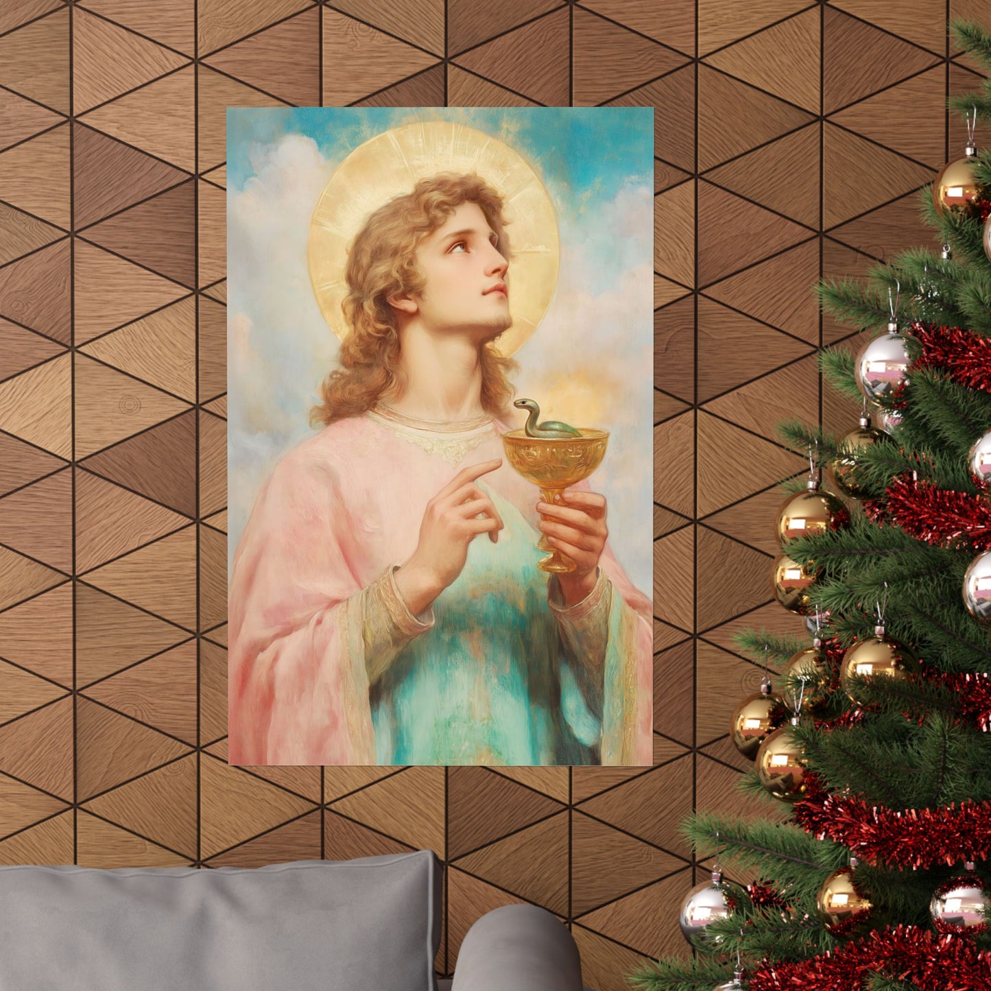 Copy of Saint John the Apostle - Sanctified Souls Print - Multiple Sizes - Premium Matte Vertical Posters