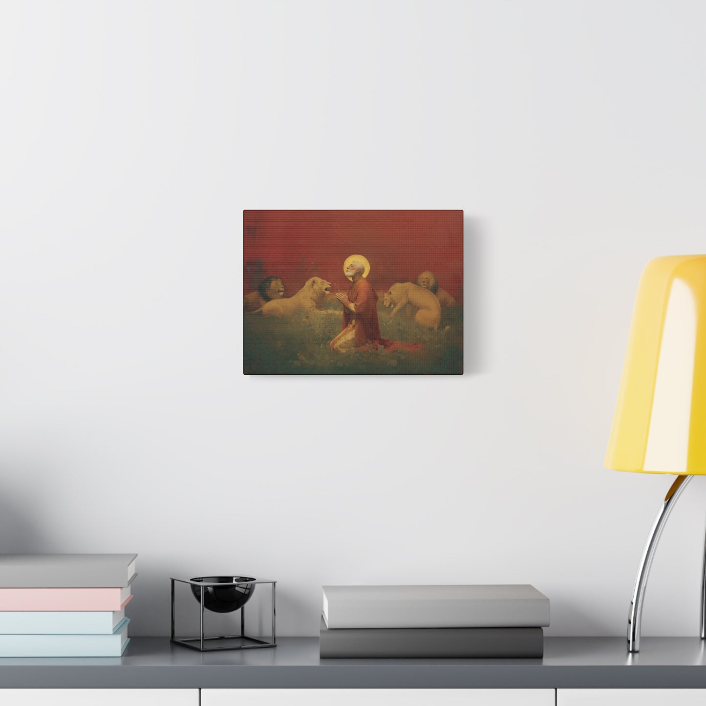 Saint Ignatius of Antioch -  Museum Wrapped Canvas - Sanctified Souls Print - Religious Art for your Home - Catholic Patron Saint Art