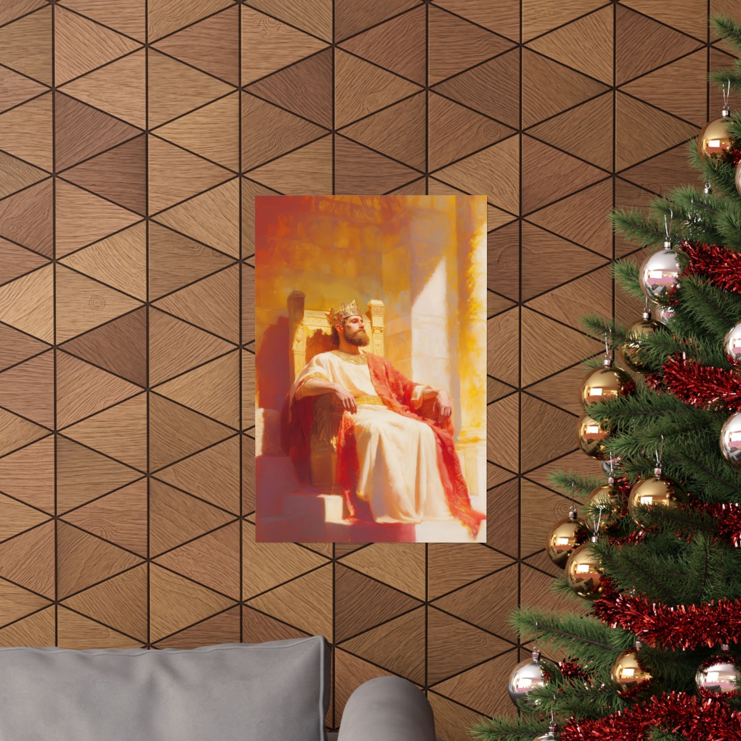 King Solomon: Keeper of God's Understanding - Sanctified Souls Print - Multiple Sizes - Premium Matte Vertical Posters