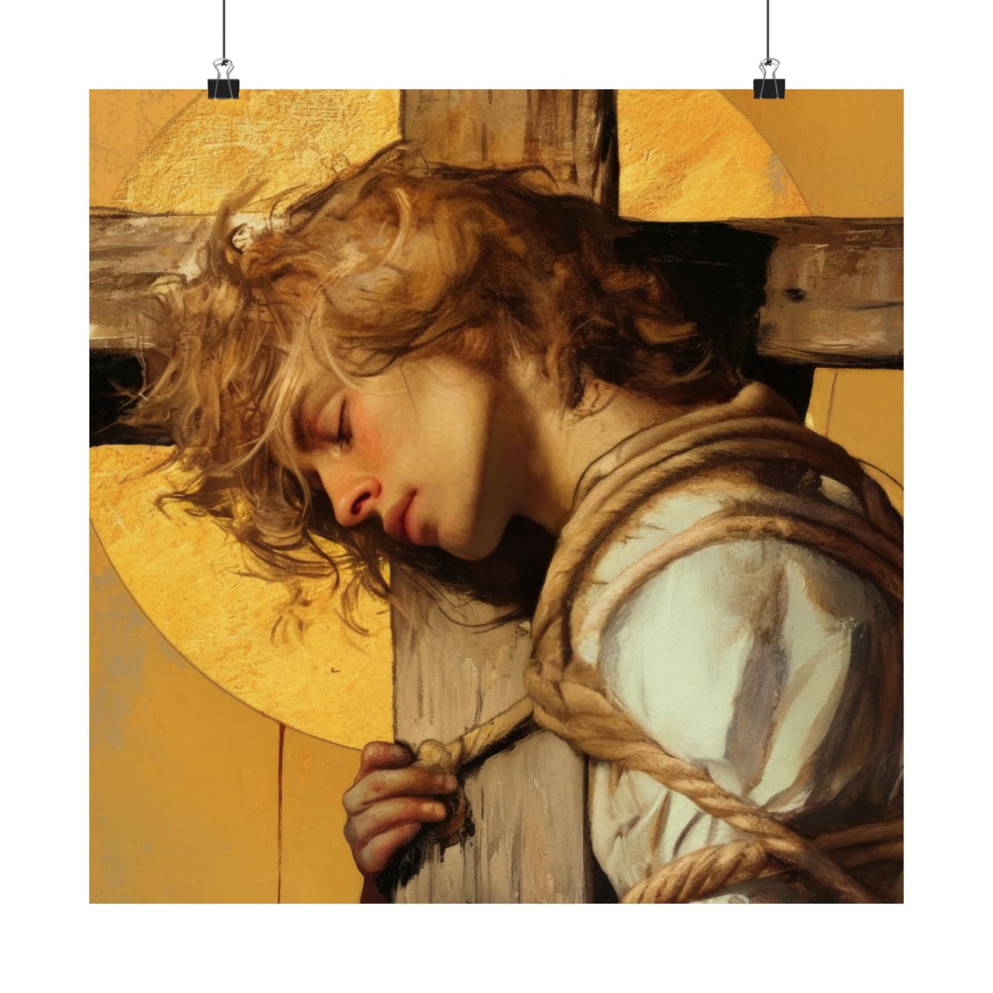 Saint Dismus, The 'Good Thief' - Sanctified Souls Print - Multiple Sizes - Premium Matte Vertical Posters