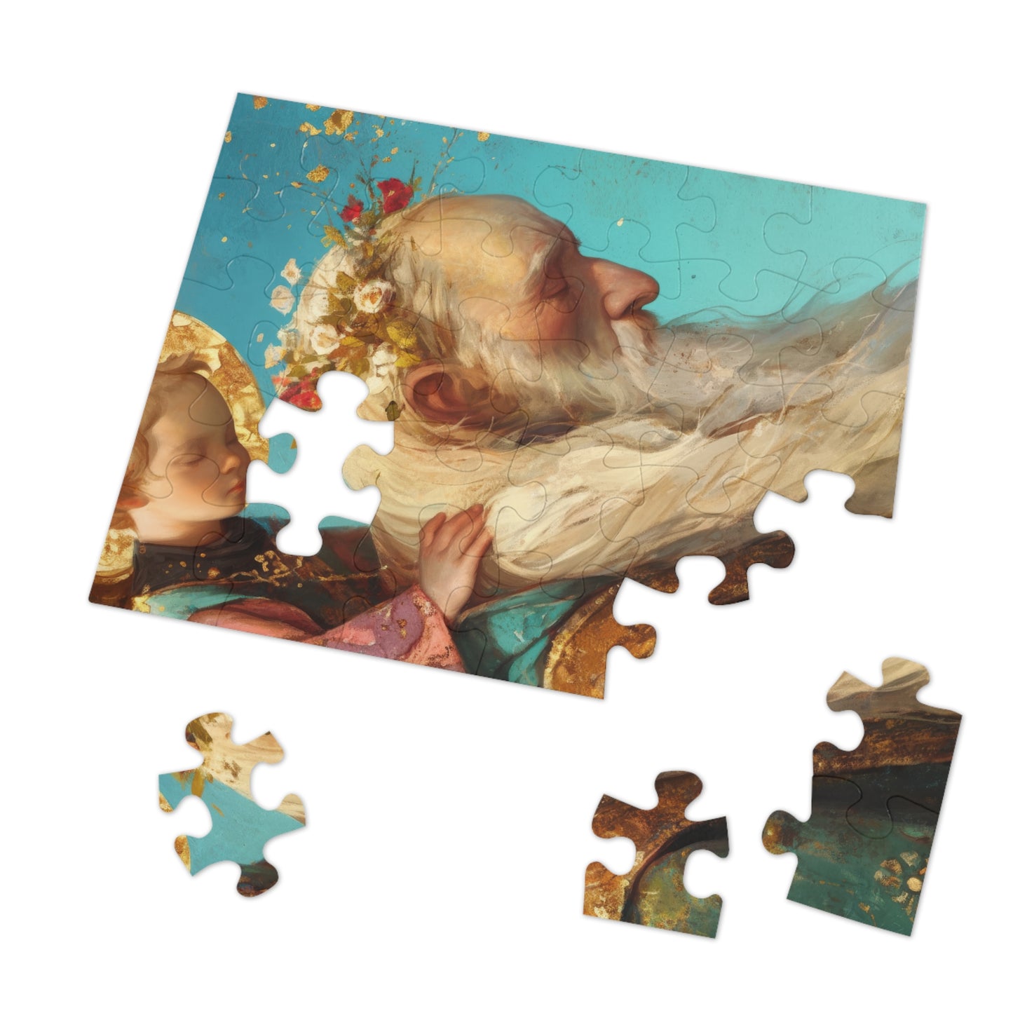 Saint Alexis Falconieri - Puzzle and Keepsake Tin - Religious (30, 110, 252, 500,1000) - Religious Puzzle - Gifts for Catholics