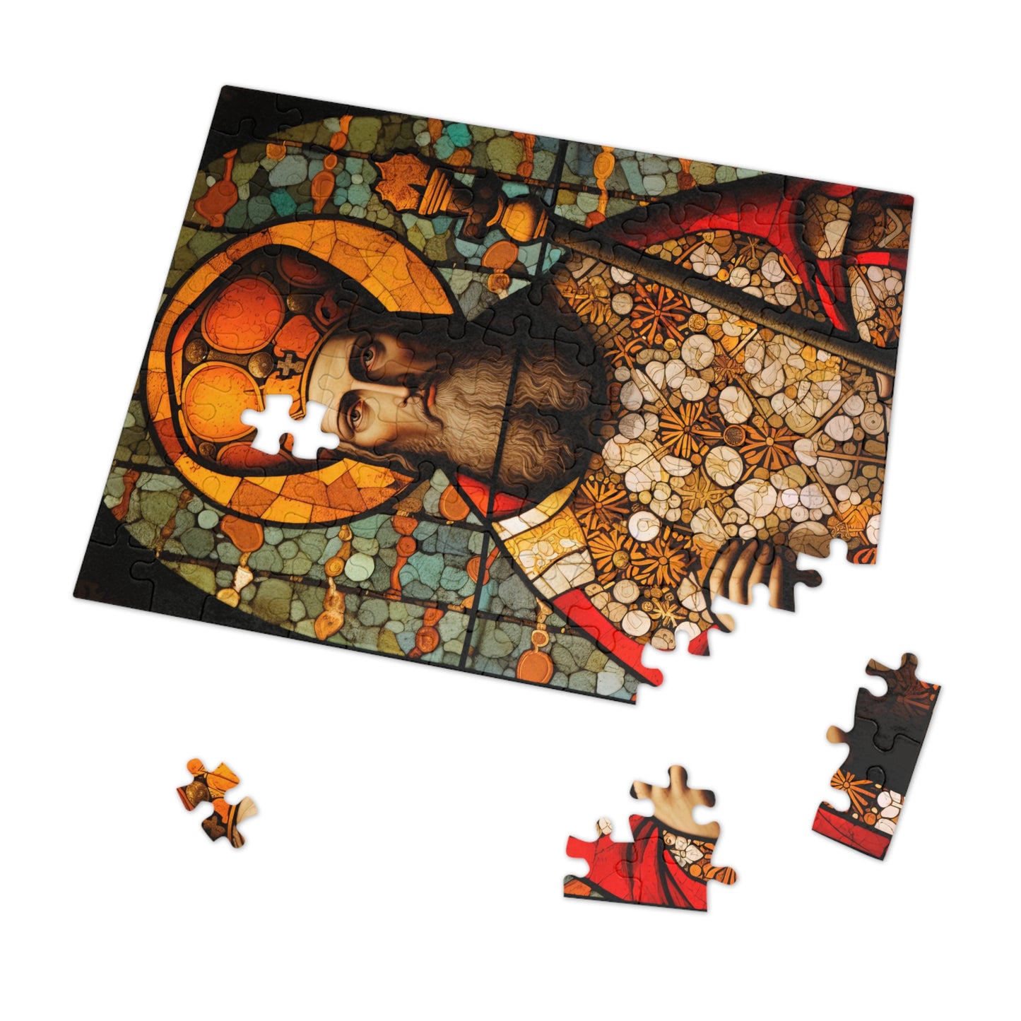 Saint Henry II - Puzzle and Keepsake Tin - Religious Jigsaw Puzzle (30, 110, 252, 500,1000-piece) - Religious Puzzle