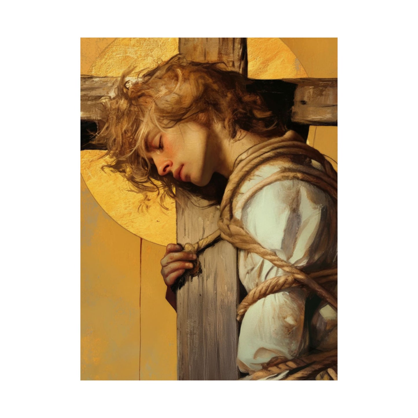 Saint Dismus, The 'Good Thief' - Sanctified Souls Print - Multiple Sizes - Premium Matte Vertical Posters