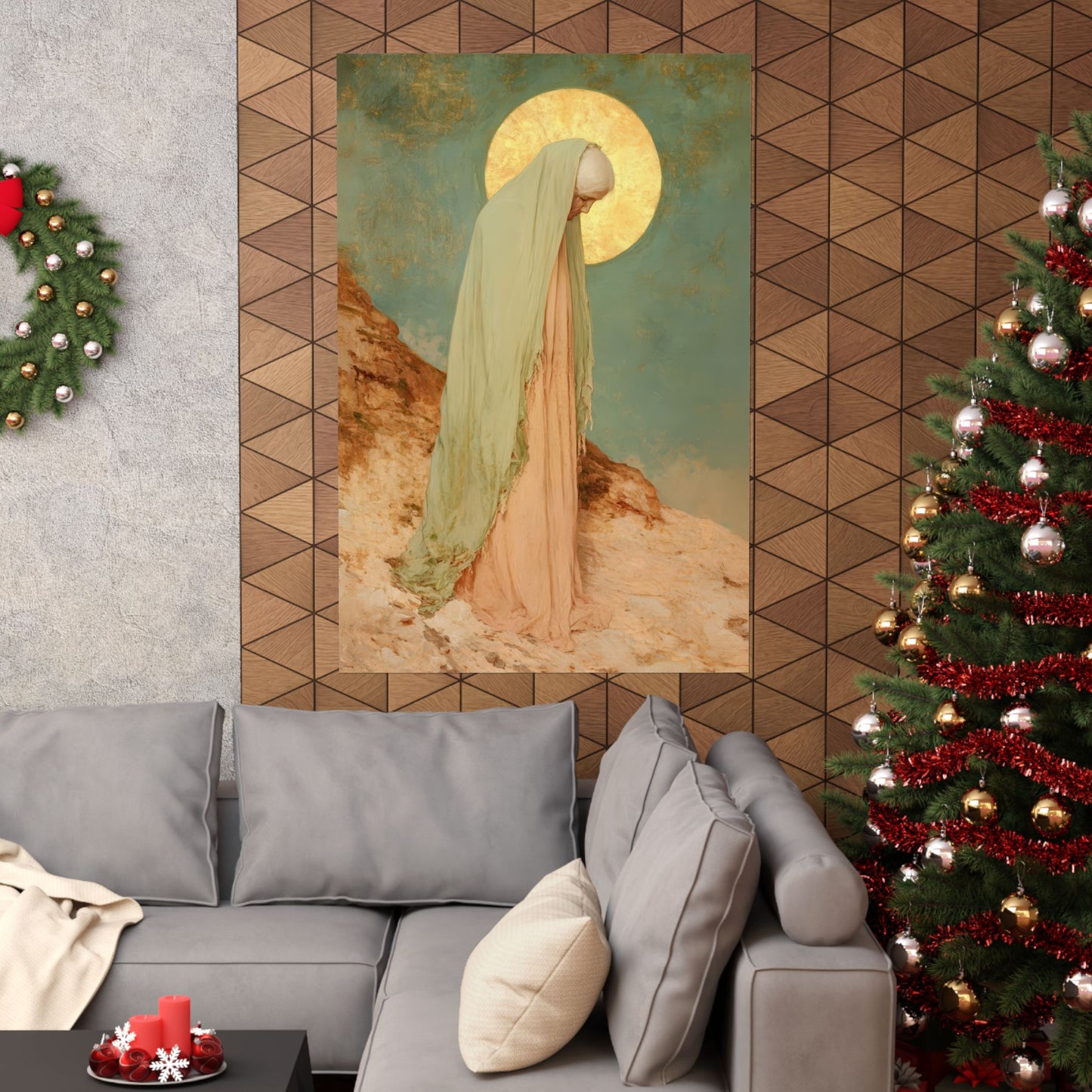 Saint Melania the Elder - Desert Mother - Sanctified Souls Print - Multiple Sizes - Premium Matte Vertical Posters