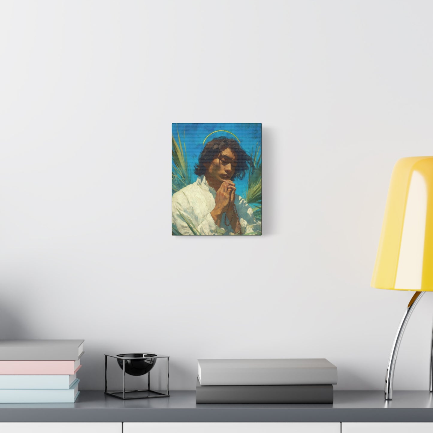 Saint Lorenzo Ruiz - Multiple Sizes - Catholic Home art - Museum Wrapped Canvas - Sanctified Souls Print - Catholic Martyr Art