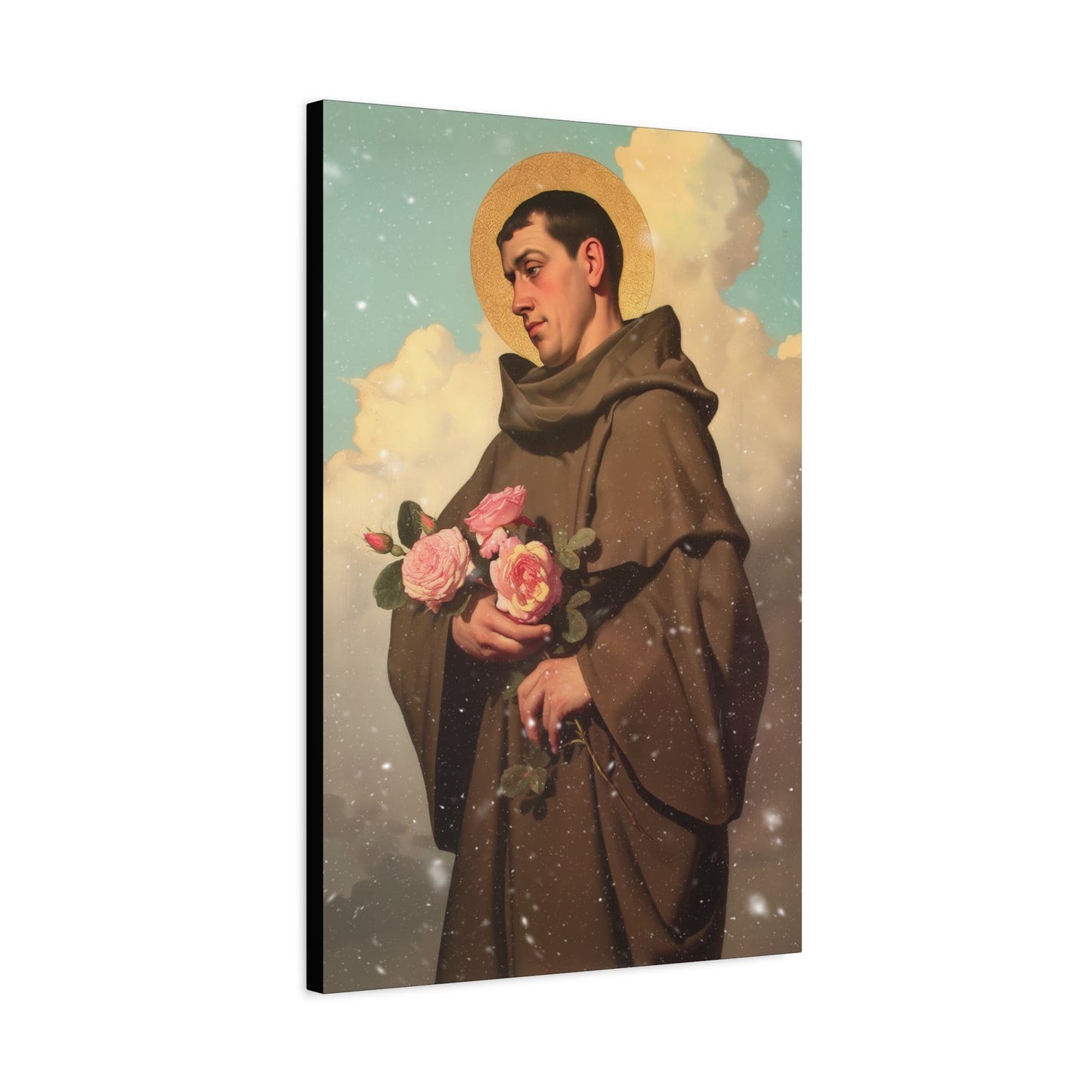 Saint Didacus of Alcala - Gallery Wrapped Canvas - Print - Religious Art for your Home - Catholic Art
