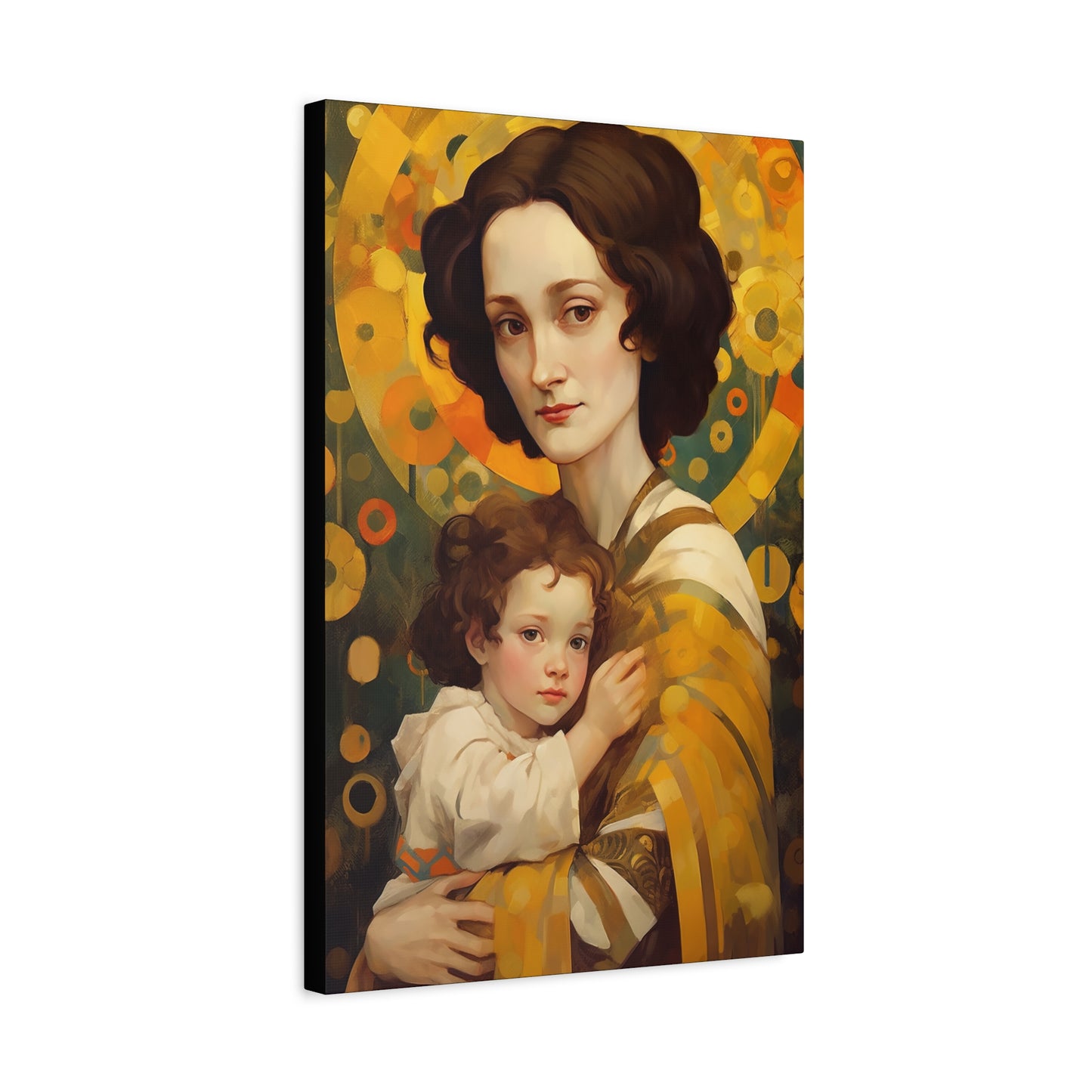 Saint Gianna Beretta Molla  - Gallery Wrapped Canvas - Sanctified Souls Print - Religious Art for your Home