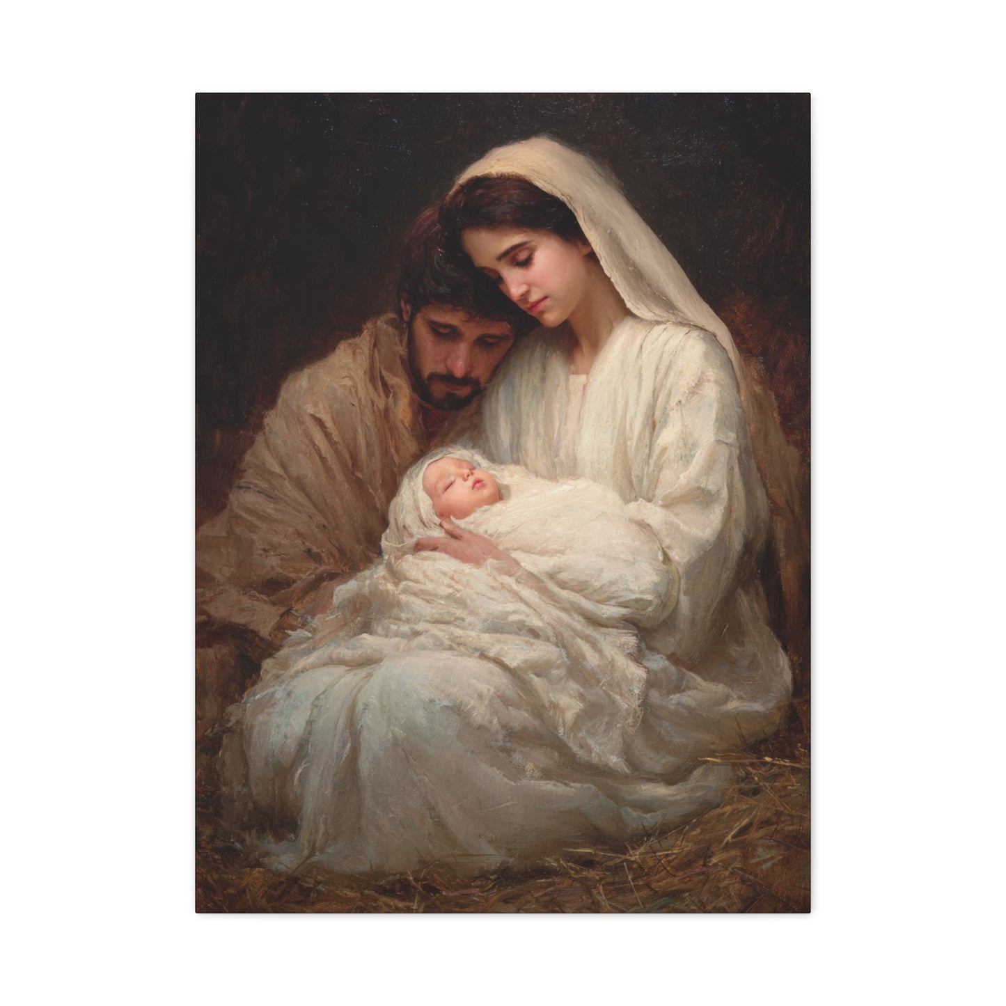 The Quiet Kingdom of the Holy Family - Gallery Wrapped Canvas - Print - Religious Art for your Home - Catholic