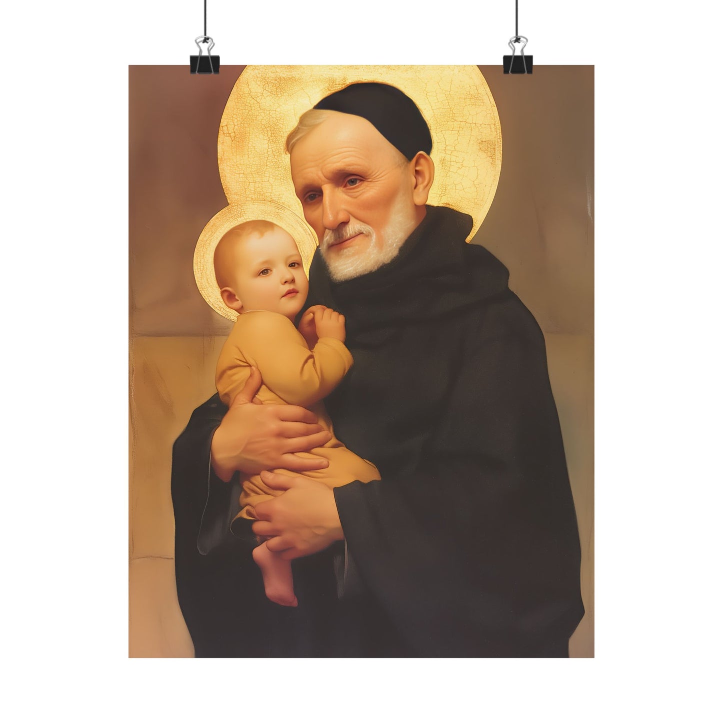 Saint Bernardino Realino Poster Print - Sanctified Souls Print - Multiple Sizes - Premium Posters - Catholic Art for your home