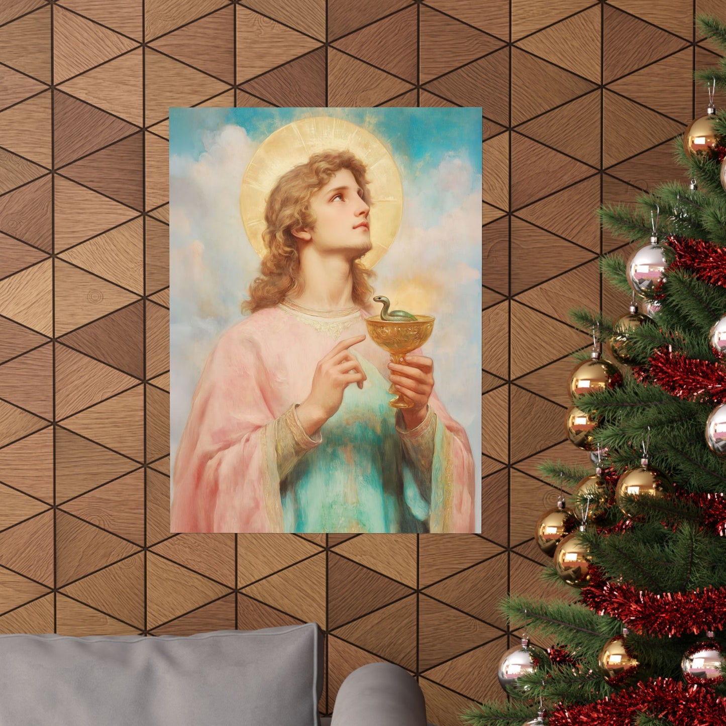Copy of Saint John the Apostle - Sanctified Souls Print - Multiple Sizes - Premium Matte Vertical Posters