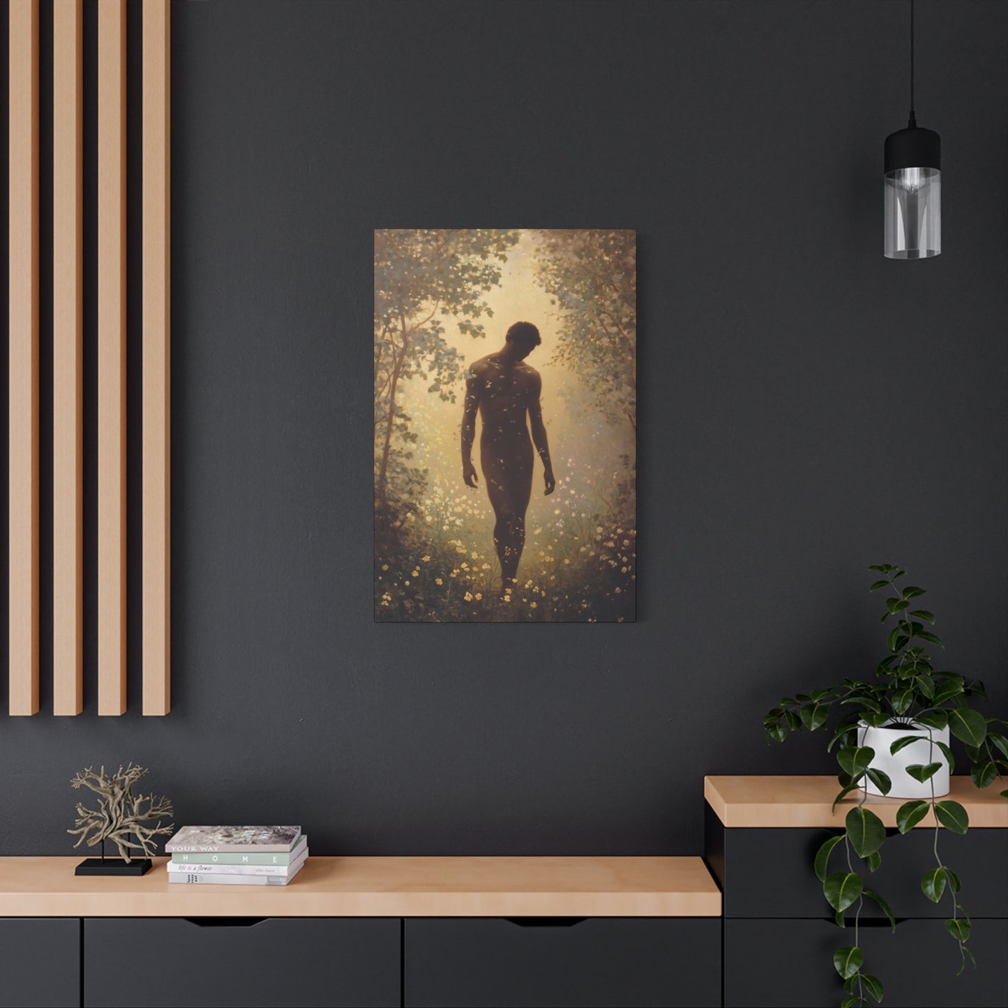 Saint Adam - Museum Wrapped Canvas - Sanctified Souls Print - Religious Art for your Home