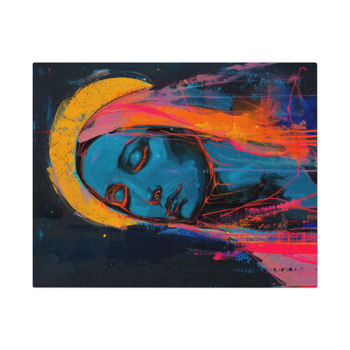 Mary, Mother of God _ Mother of Eternal Wisdom - Puzzle and Keepsake Tin - Religious (30, 110, 252, 500,1000) - Religious Catholic Puzzle