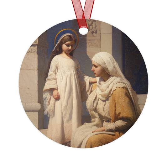 The Feast of the Presentation of the Blessed Mary - Ornament - Religious Holiday Christmas Ornament and Keepsake - Double sided