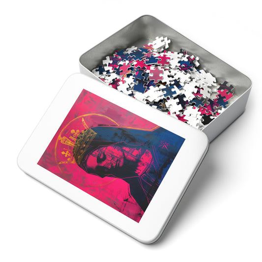 Mary, Mother of God - Source of Consolation - Puzzle and Keepsake Tin - Religious (30, 110, 252, 500,1000) - Religious Catholic Puzzle Art