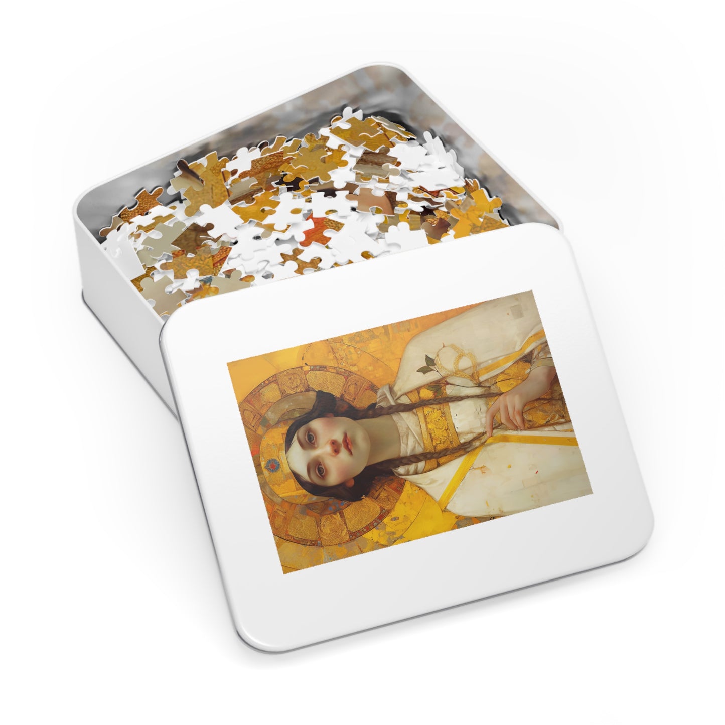 Saint Agatha - Puzzle and Keepsake Tin - Jigsaw Puzzle (30, 110, 252, 500,1000-Piece) - Religious Puzzle