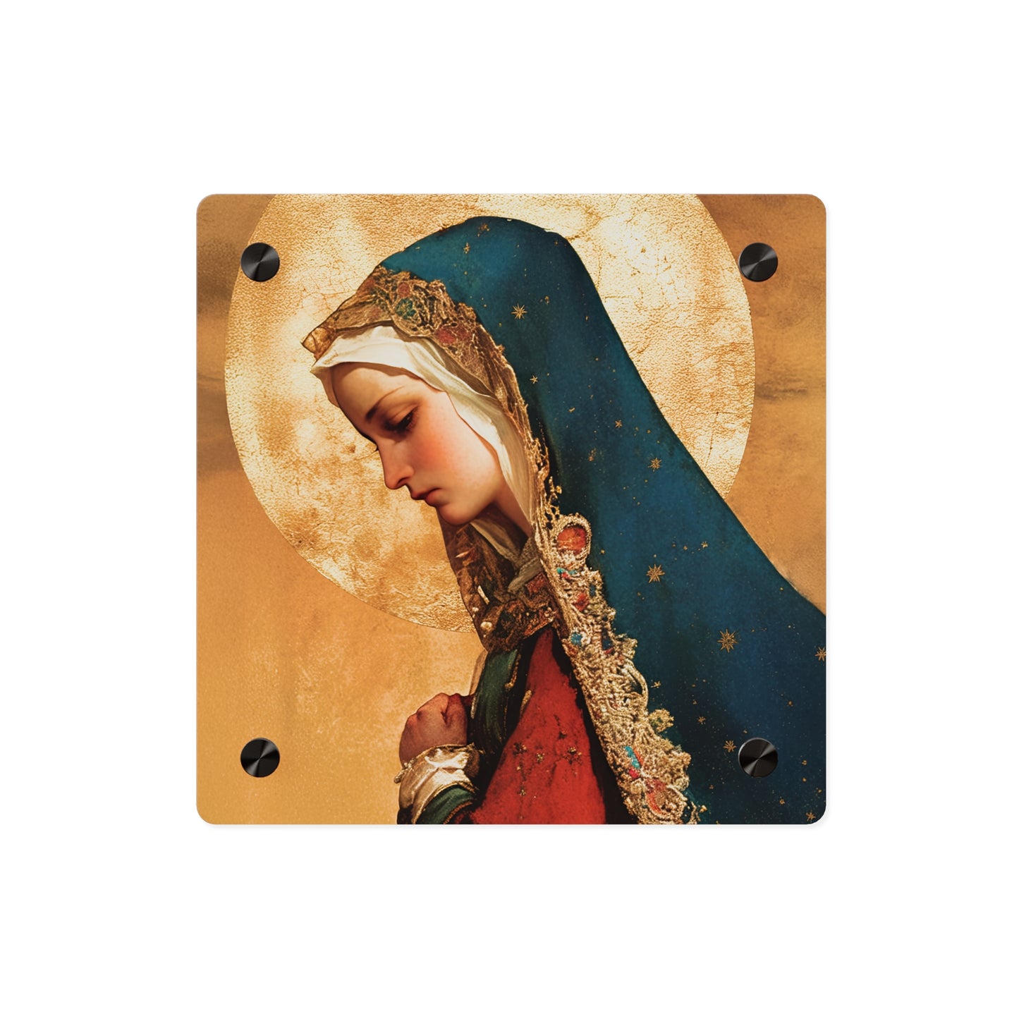 Our Lady of Mercy / Our Lady of Ransom Wall Art Panel - Ready to Hang Acrylic Print - Catholic Saint Art - Patron Saint Print - Mother Mary