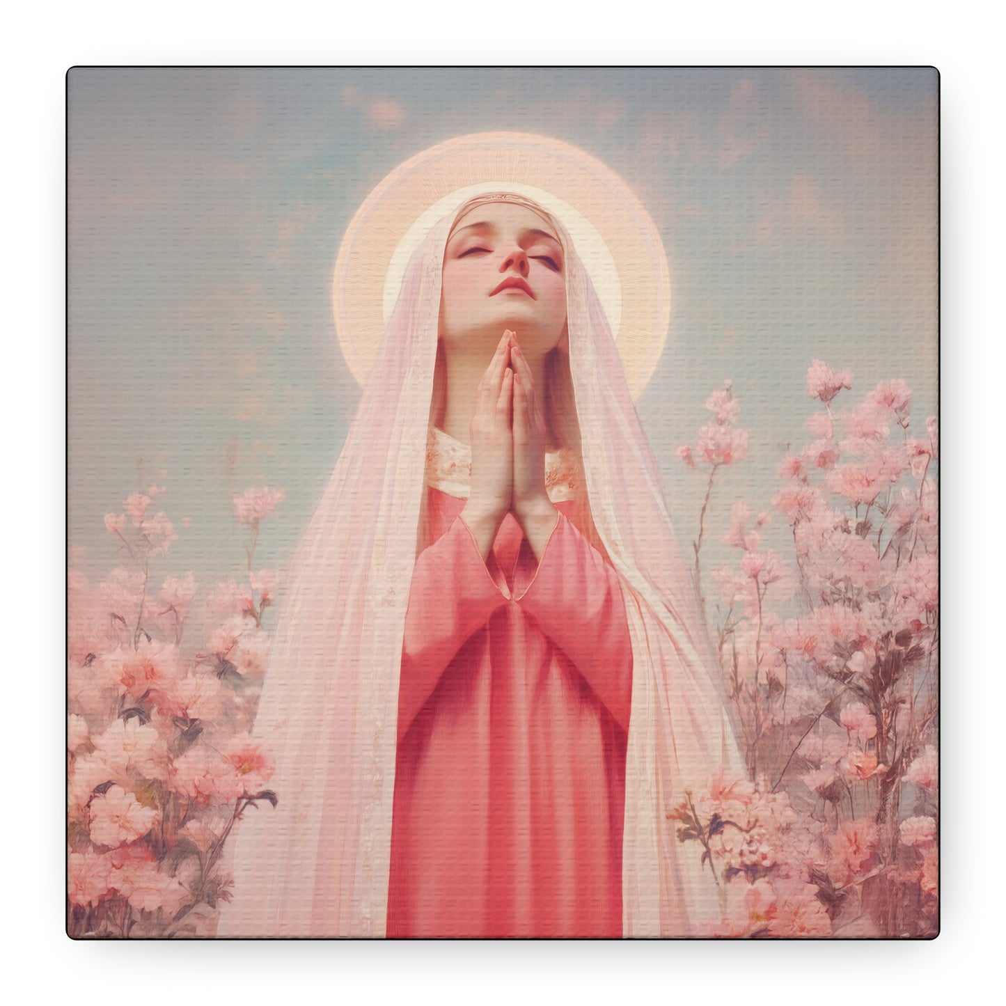 Saint Illuminata - Gallery Wrapped Canvas - Print - Religious Art for your Home - Catholic Art Print