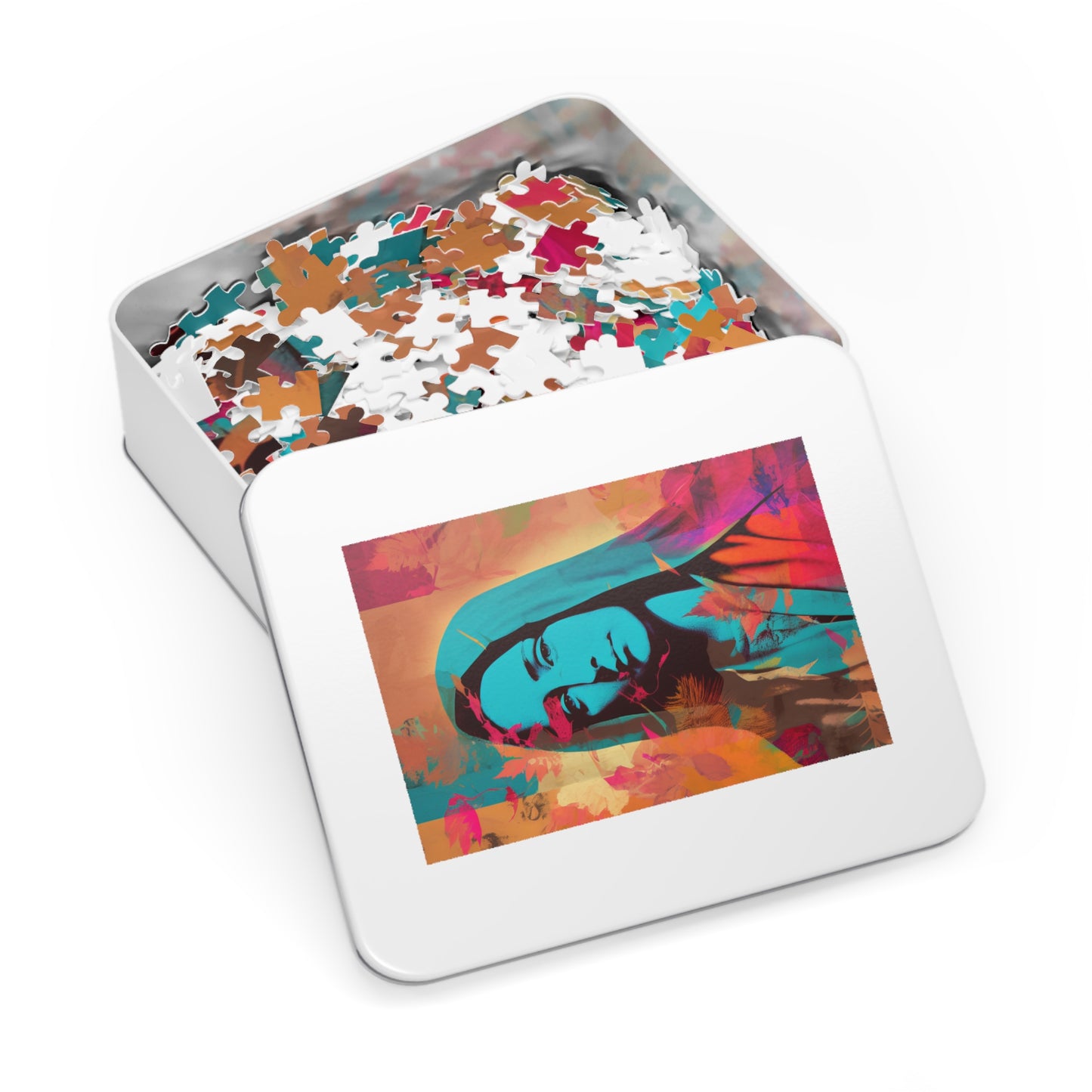 Mary the Blessed Virgin - Puzzle and Keepsake Tin - Religious Jigsaw Puzzle (30, 110, 252, 500,1000-Piece) - Religious Puzzle