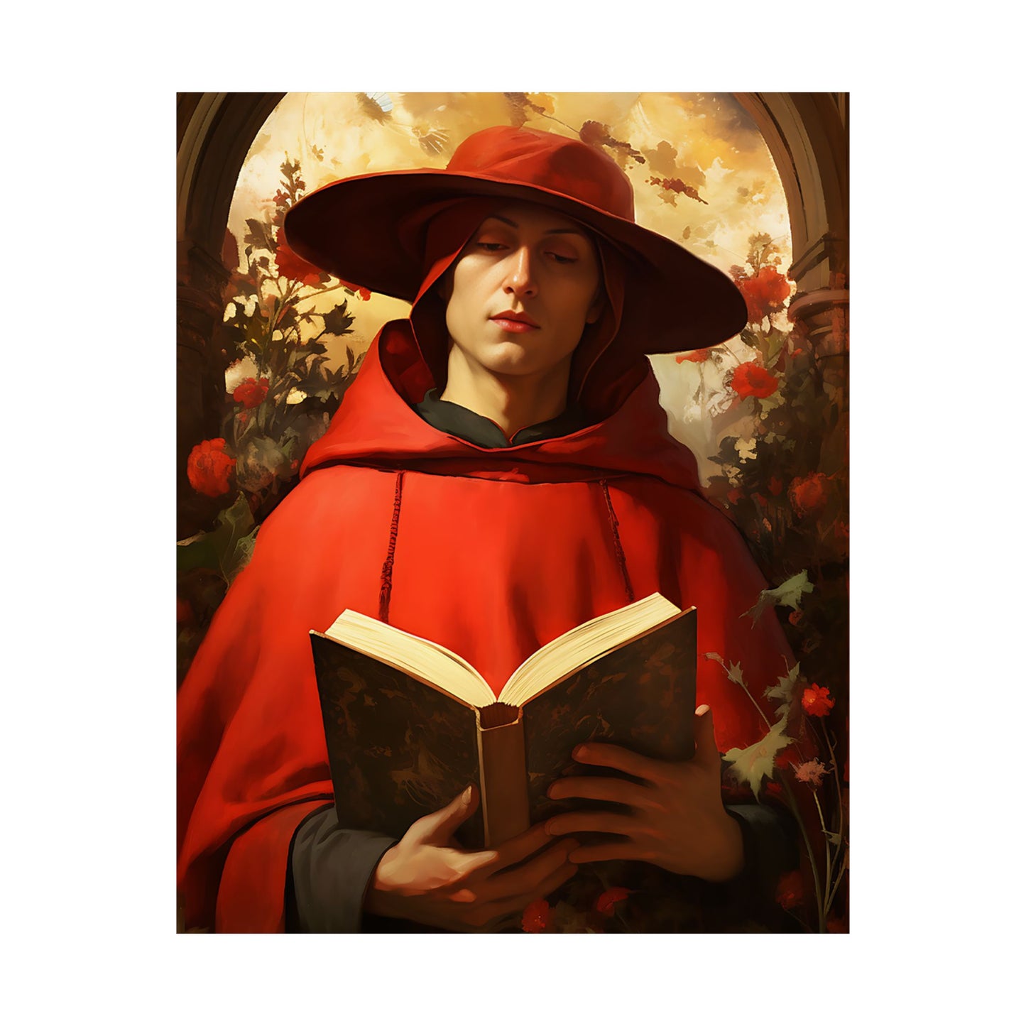 Saint Bonaventure - Sanctified Souls Print - Multiple Sizes - Premium Matte Vertical Posters