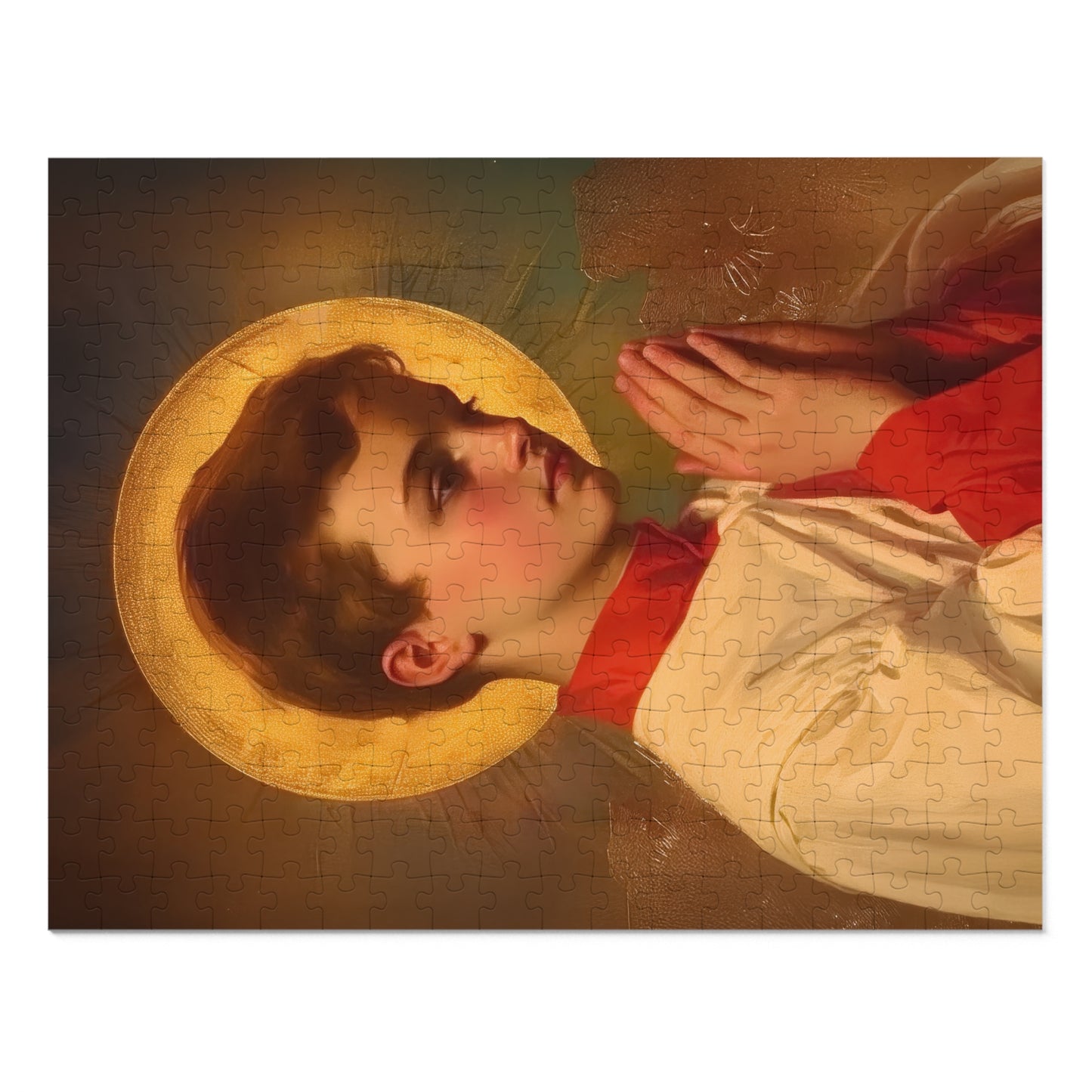 Saint Dominic Savio - Puzzle and Keepsake Tin - Religious (30, 110, 252, 500,1000) - Religious Puzzle - Gifts for Catholic Families