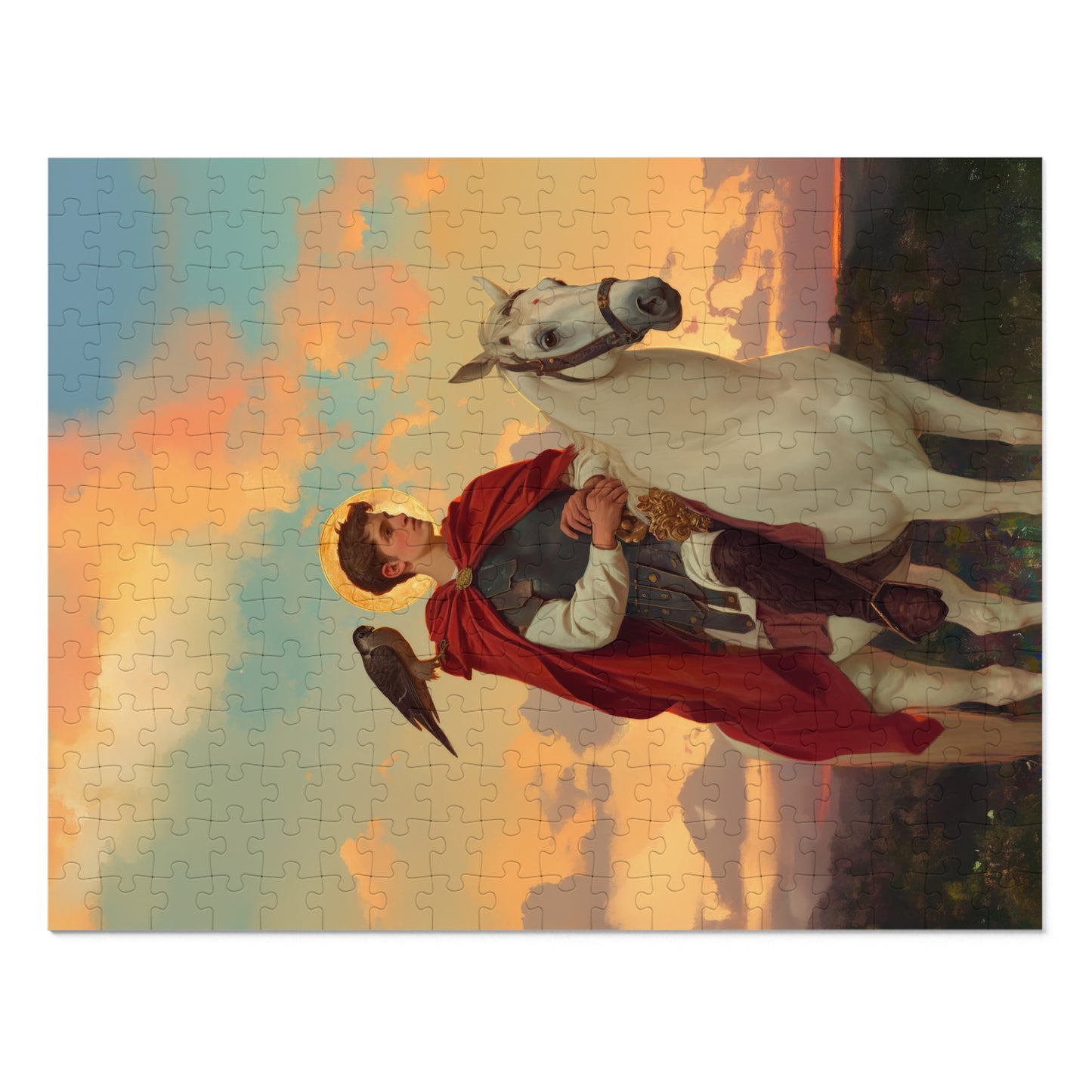Saint Tryphon - Puzzle & Keepsake Tin - Religious Jigsaw Puzzle (30, 110, 252, 500,1000-Piece)