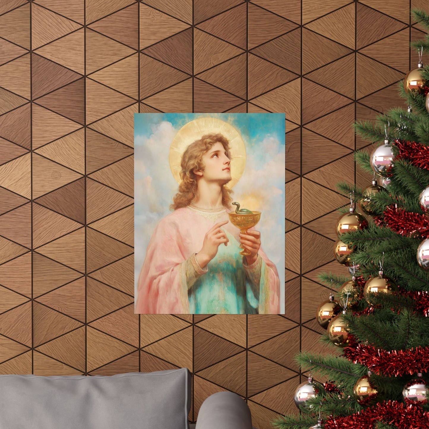 Copy of Saint John the Apostle - Sanctified Souls Print - Multiple Sizes - Premium Matte Vertical Posters