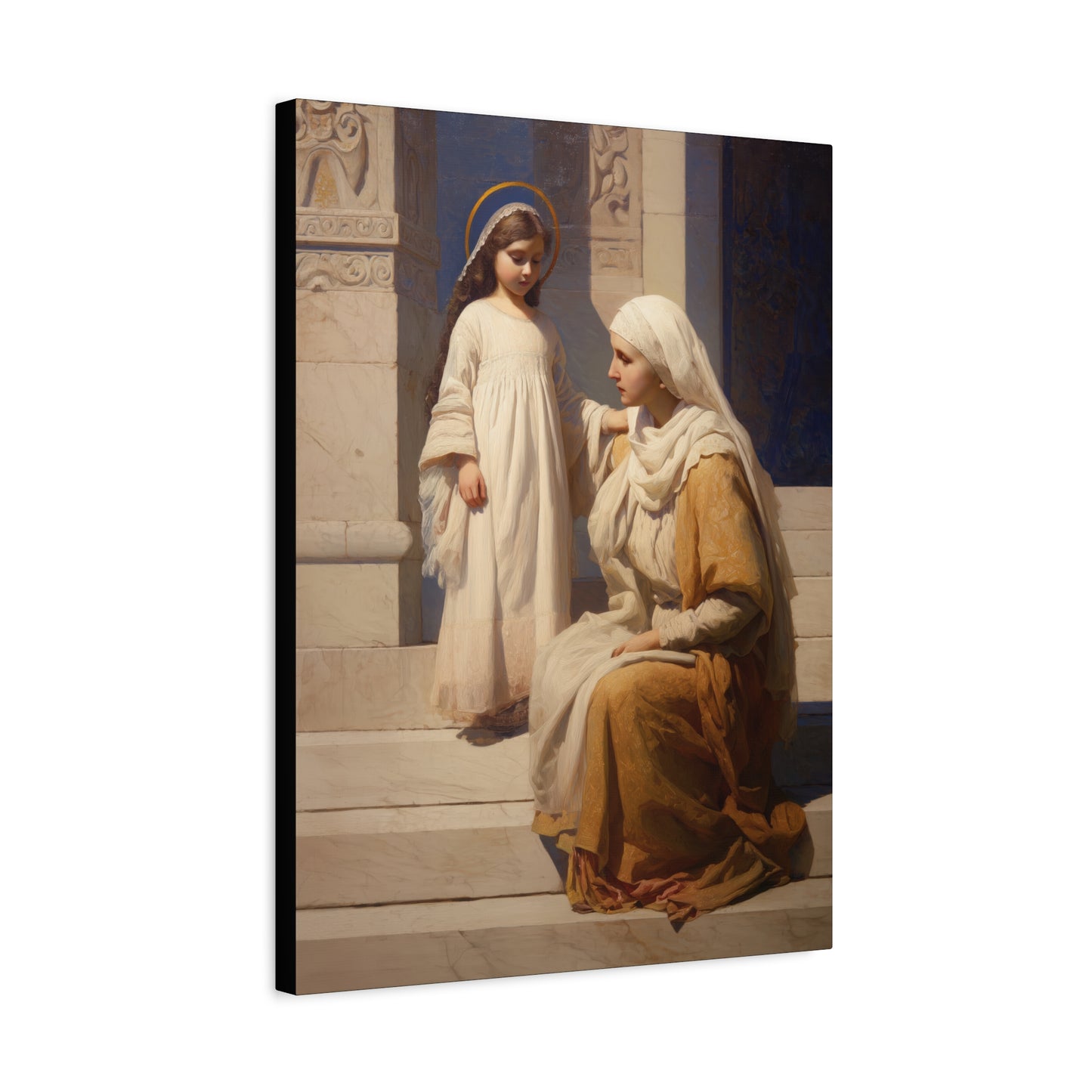 The Feast of the Presentation of the Blessed Mary - Gallery Wrapped Canvas - Print - Religious Art for your Home - Catholic