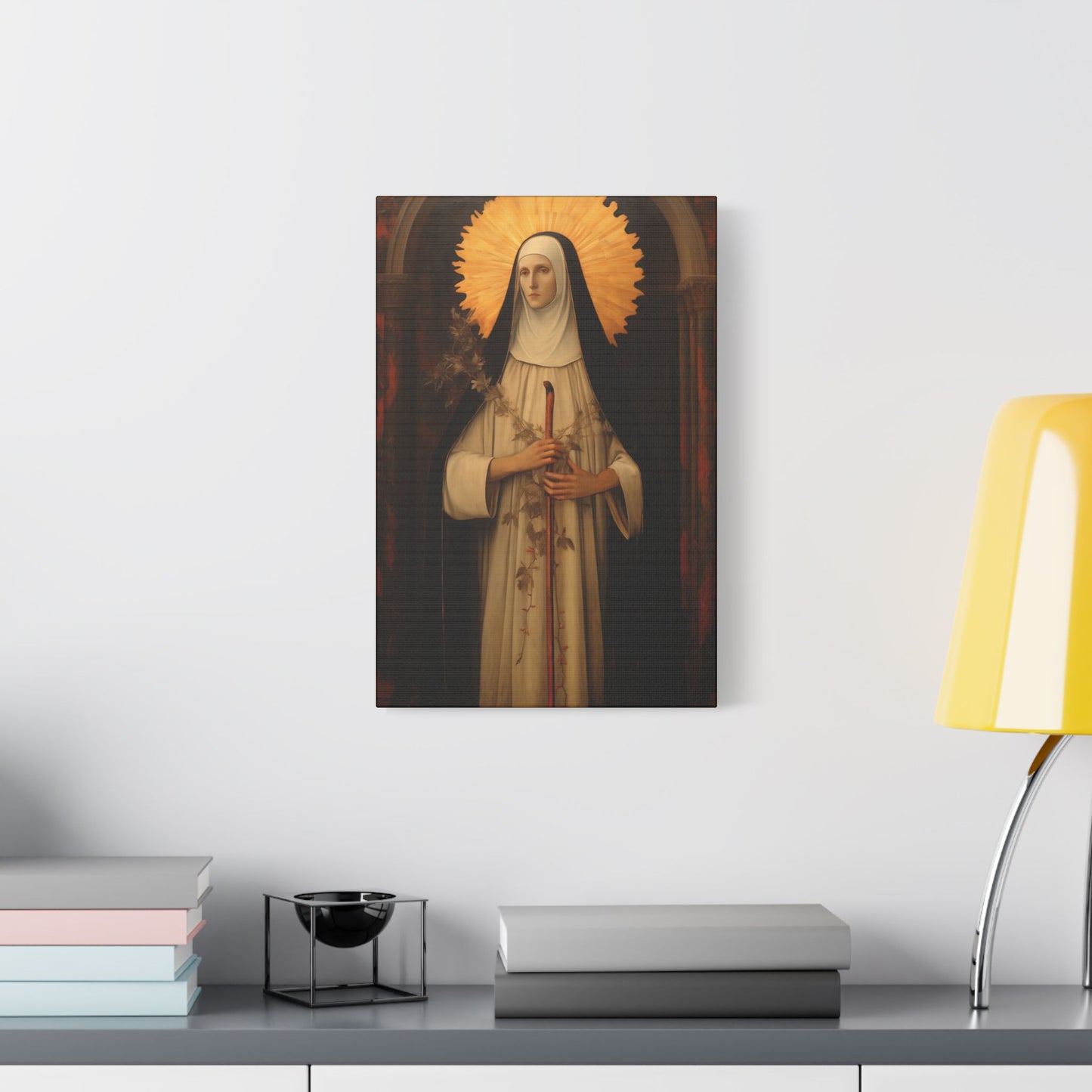 Saint Margaret of Castello - Museum Wrapped Canvas - Sanctified Souls Print - Religious Art for your Home - Blessed Margaret of Castello