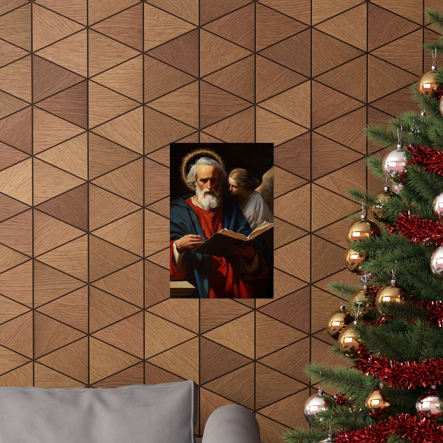Saint Matthew the Apostle - Sanctified Souls Print - Multiple Sizes - Premium Matte Vertical Posters