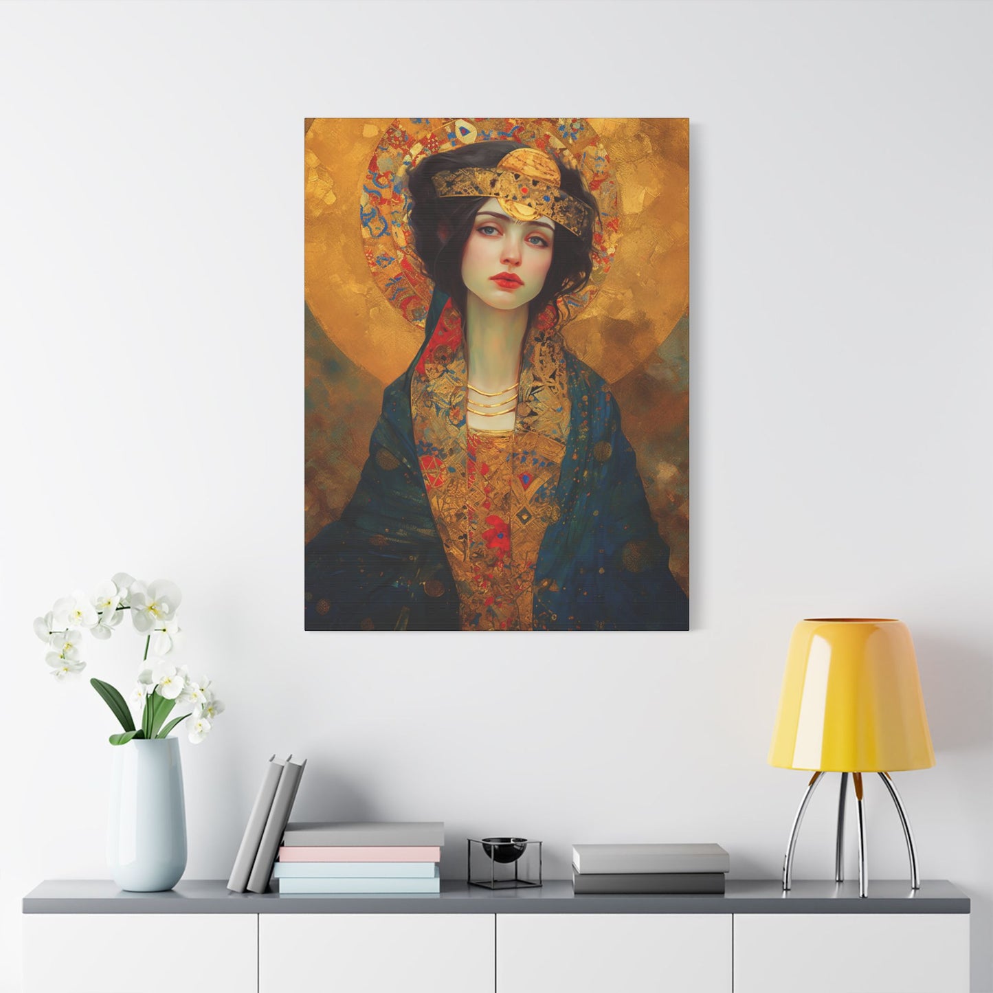 Saint Helena Canvas Print - Multiple Sizes - Catholic Home art - Museum Wrapped Canvas - Sanctified Souls Print